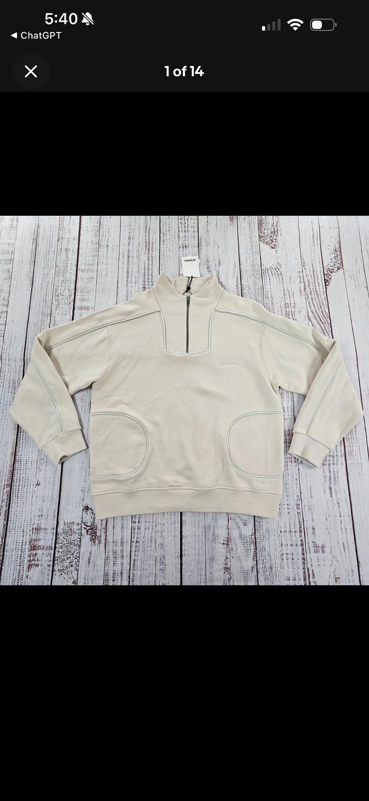 Other Jaquamous quarter zip Size US S / EU 44-46 / 1 - 1 Thumbnail