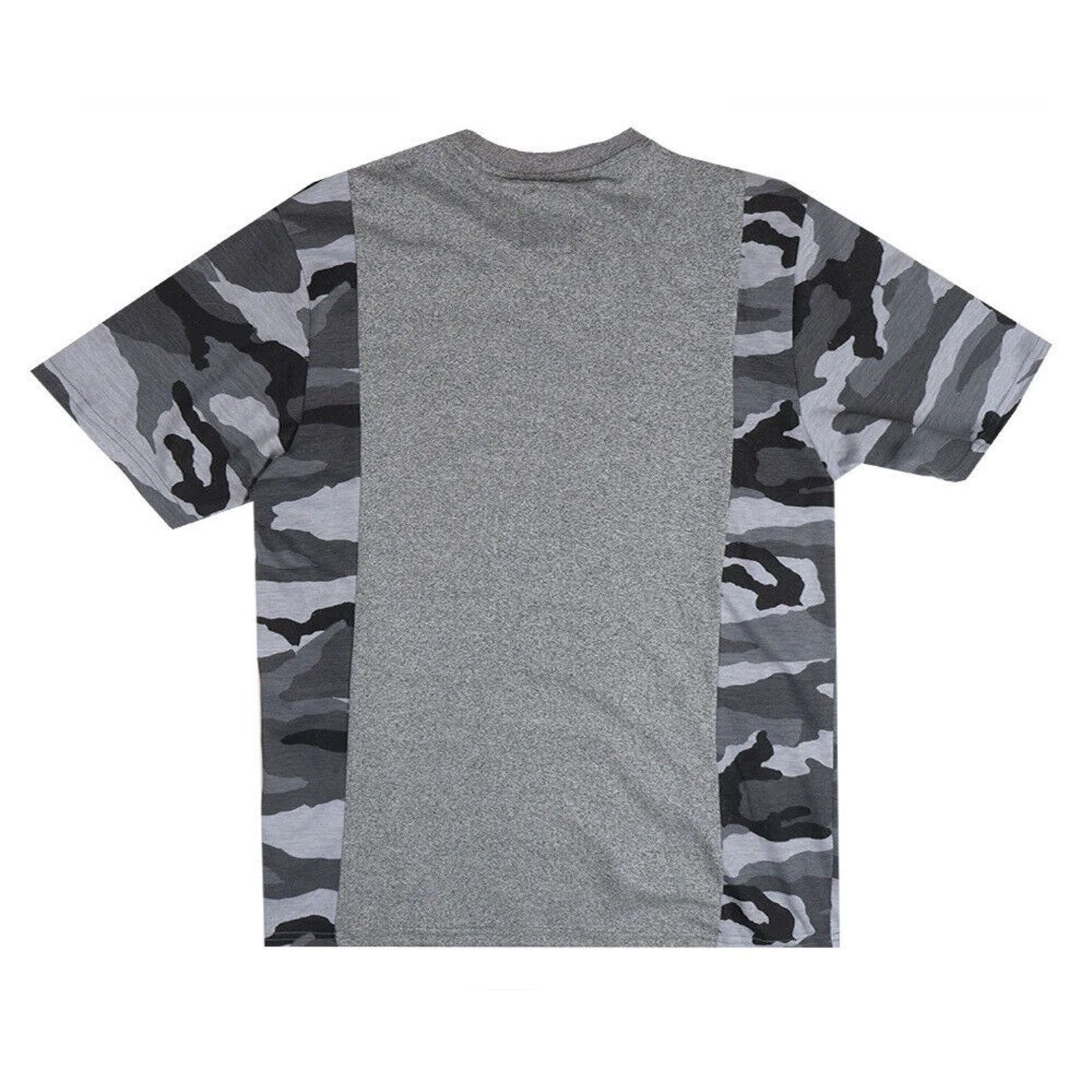 Ecko Unltd. Ecko Unltd T-Shirt Panel Stitched Camo Grey Heather Tee Size US XL / EU 56 / 4 - 2 Thumbnail