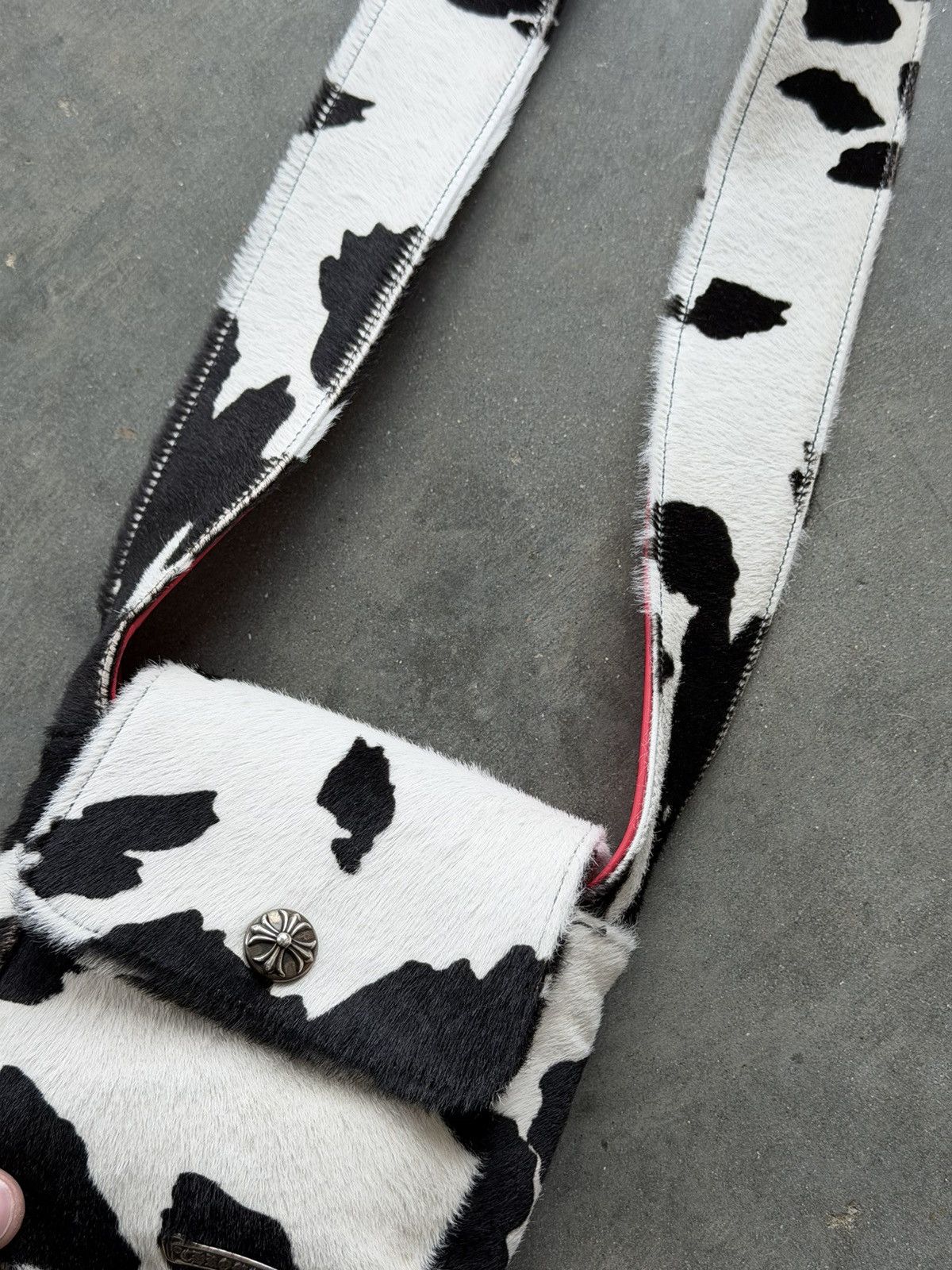Chrome Hearts Chrome Hearts Cowprint Side bag Size ONE SIZE - 3 Thumbnail