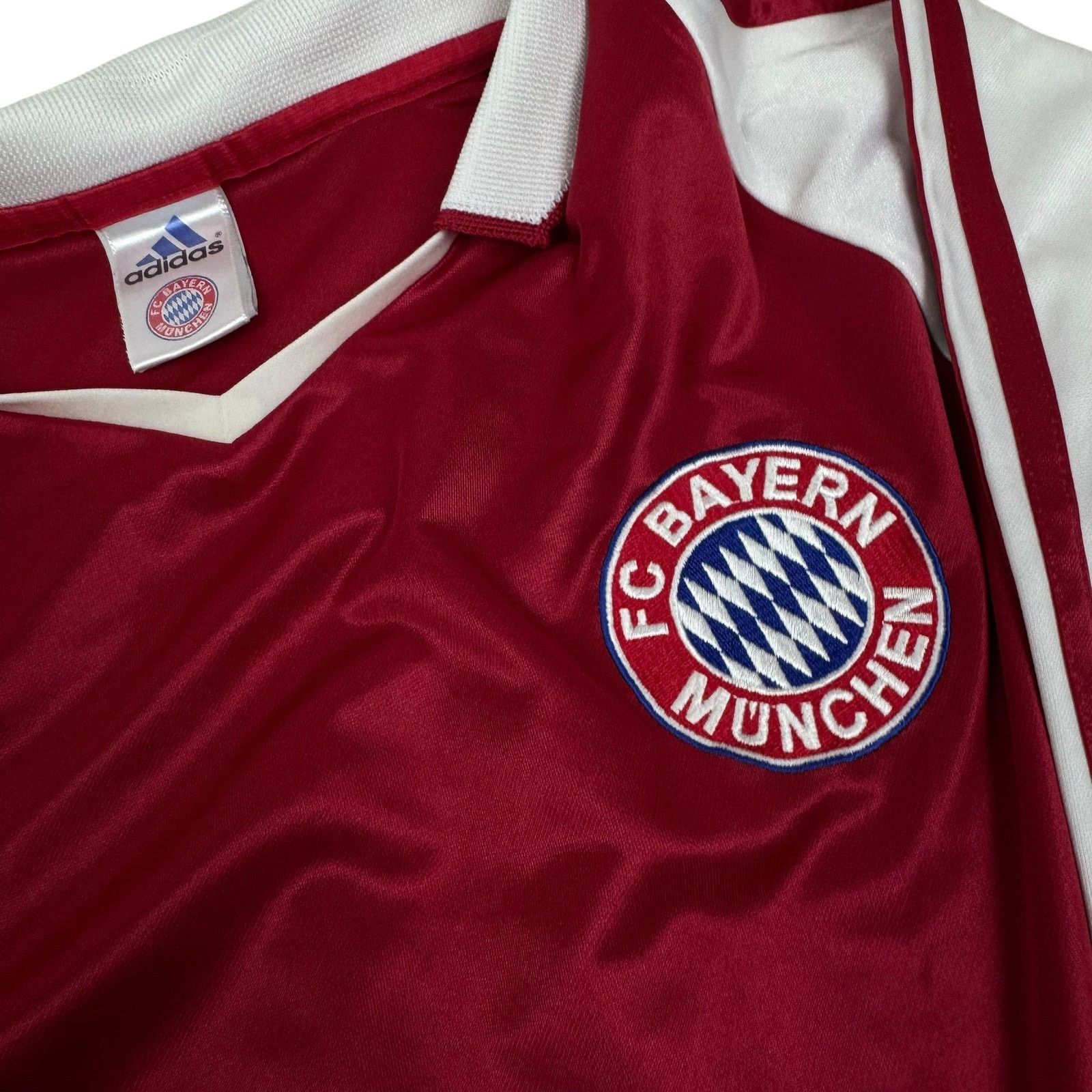 Adidas Adidas Men's Burgundy FC Bayern Munich Football Jersey XL Size US XL / EU 56 / 4 - 4 Thumbnail