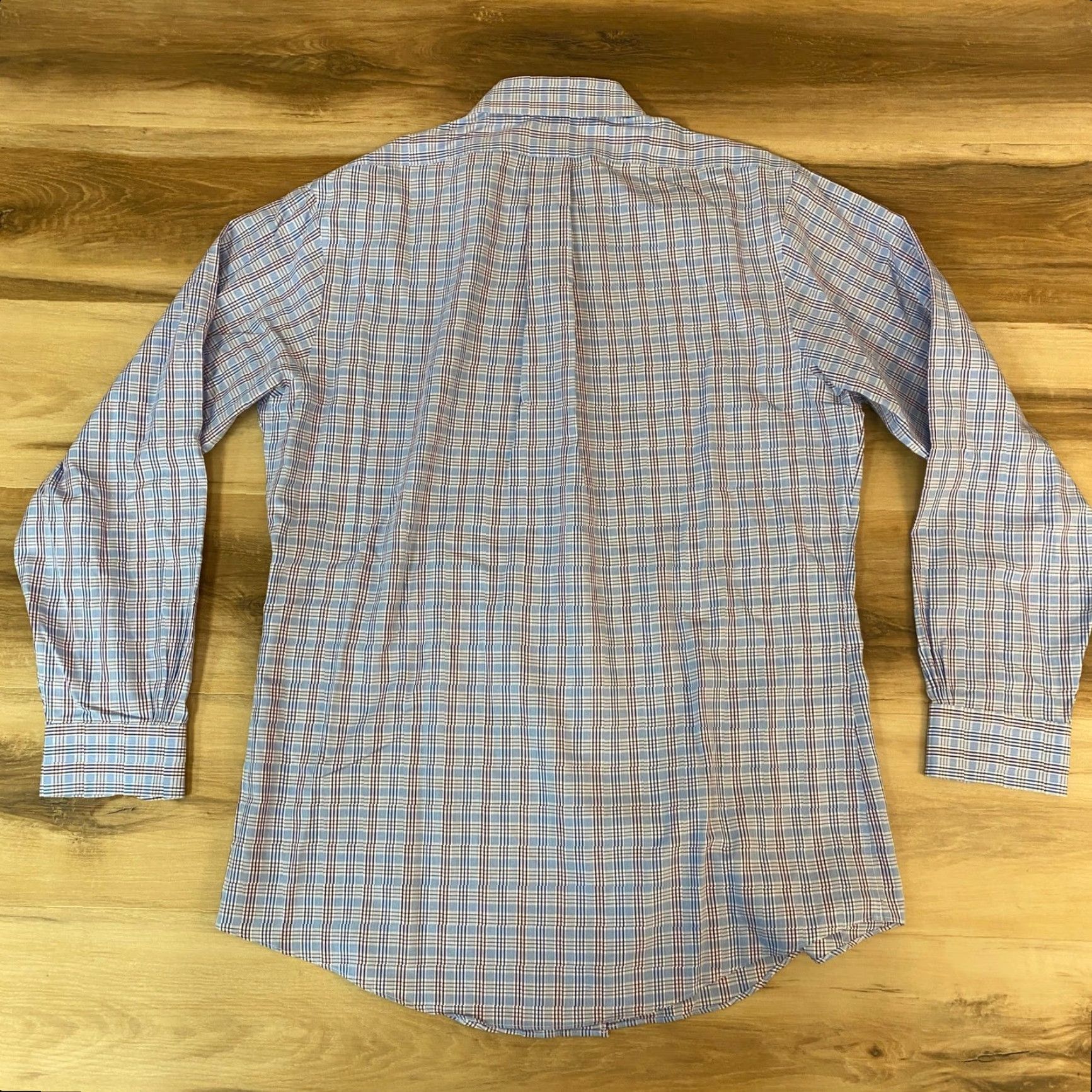 Brooks Brothers Brooks Brothers Shirt Mens 15.5-33 Classic Fit Plaid Button Up Non-Iron Size US L / EU 52-54 / 3 - 8 Thumbnail
