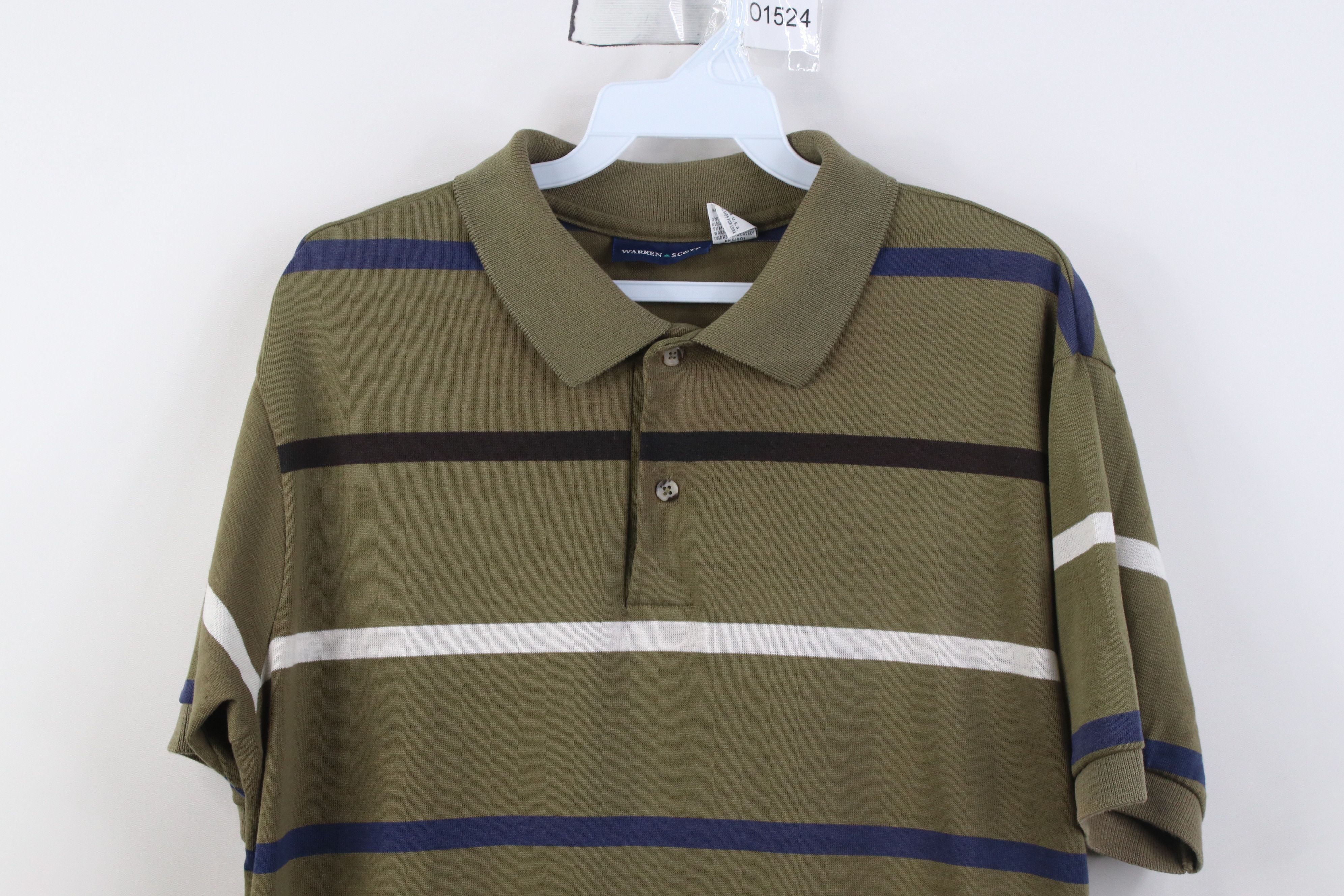 Vintage Vintage 90s Streetwear Knit Collared Golf Polo Shirt USA Size US XL / EU 56 / 4 - 2 Thumbnail