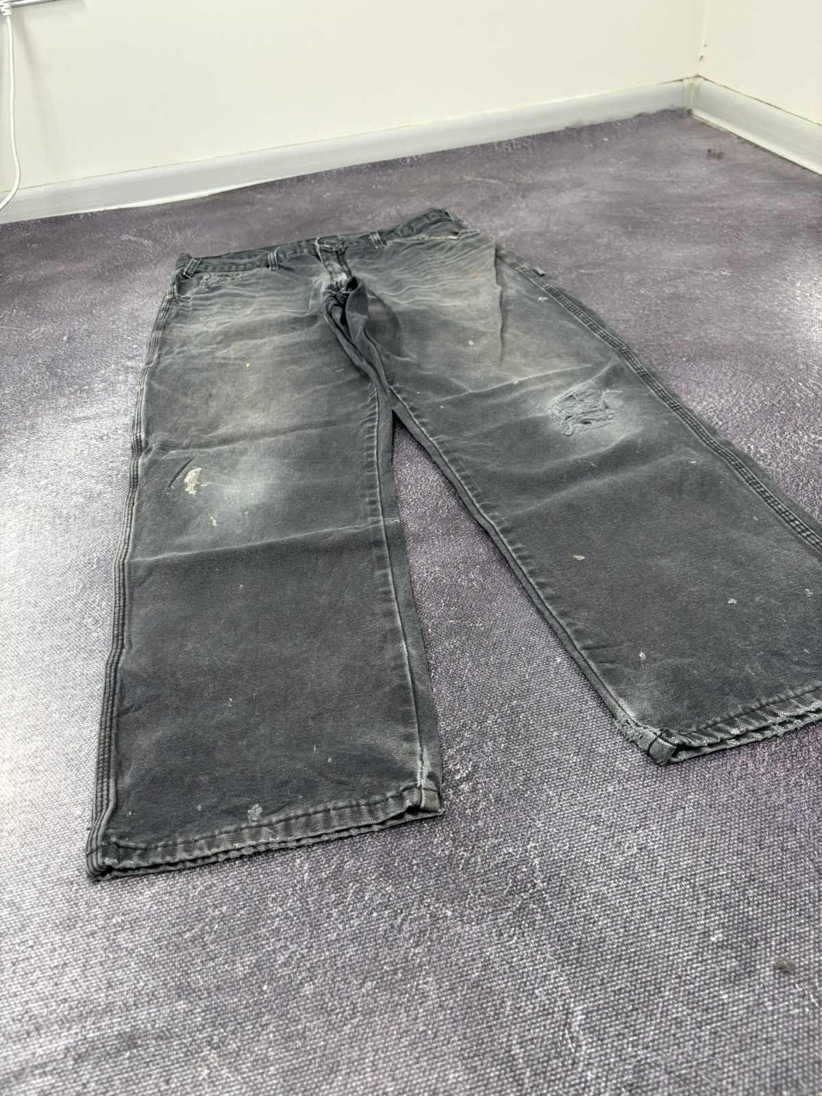 Dickies × Vintage Vintage Dickies Y2K Faded Black USA Hype Pants Jeans Size US 32 / EU 48 - 8 Thumbnail
