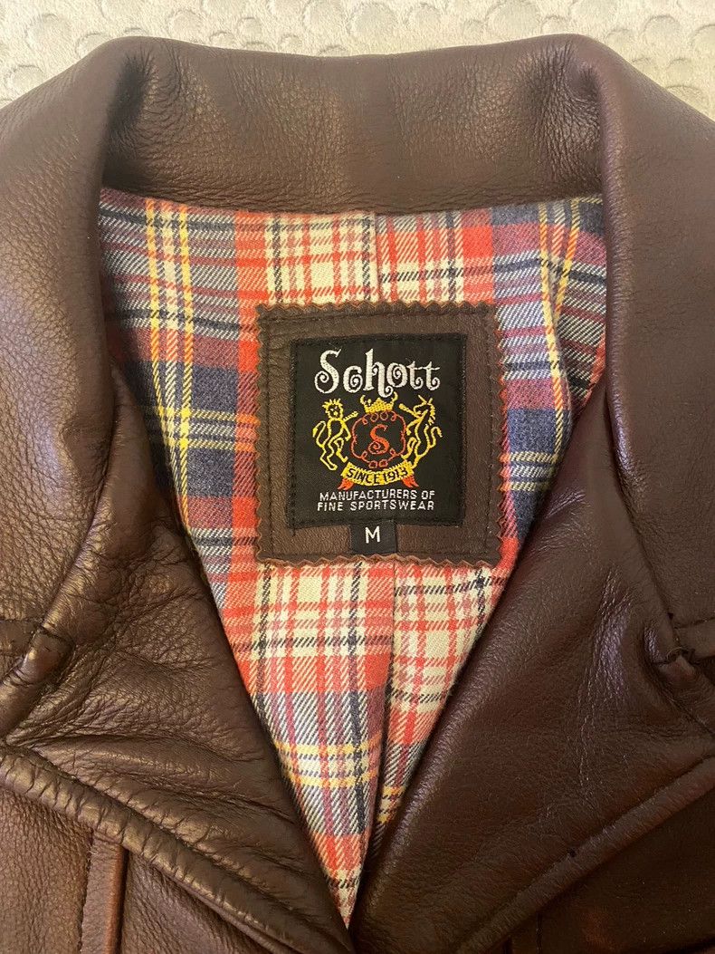 Schott Schott Wax cowhide vintage box clerk jacket Size US M / EU 48-50 / 2 - 4 Thumbnail