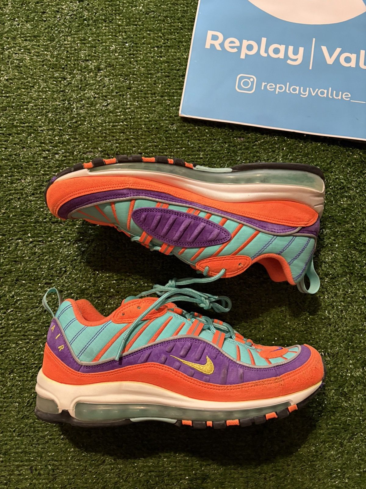 Nike NIKE AIR MAX 98 CONE Size US 10.5 / EU 43-44 - 2 Thumbnail