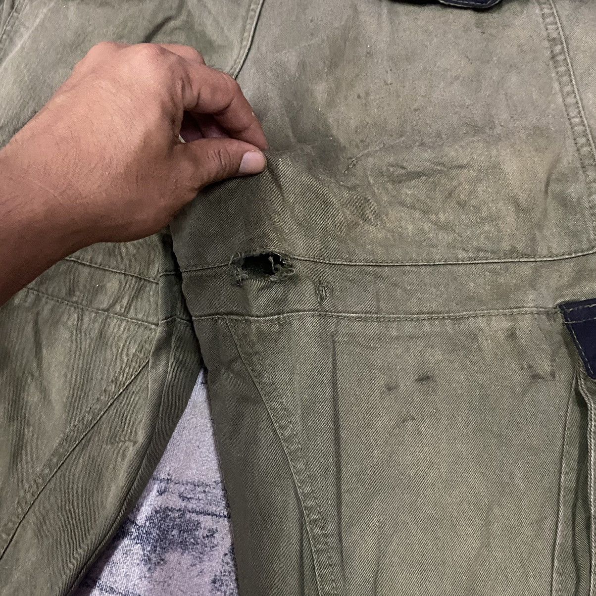 If Six Was Nine × Japanese Brand × Vintage Vtg Japan Sick Punk Style Flare Bondages Pants Size US 32 / EU 48 - 11 Thumbnail
