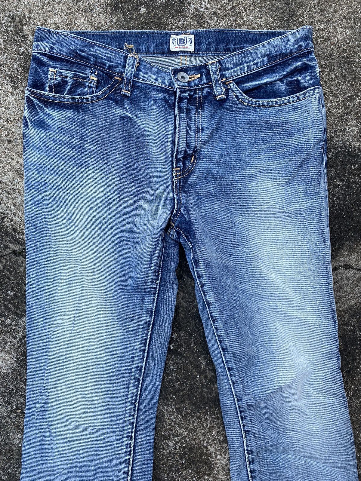 Blue Blue Japan Blue Blue Flared Size 29" - 4 Thumbnail