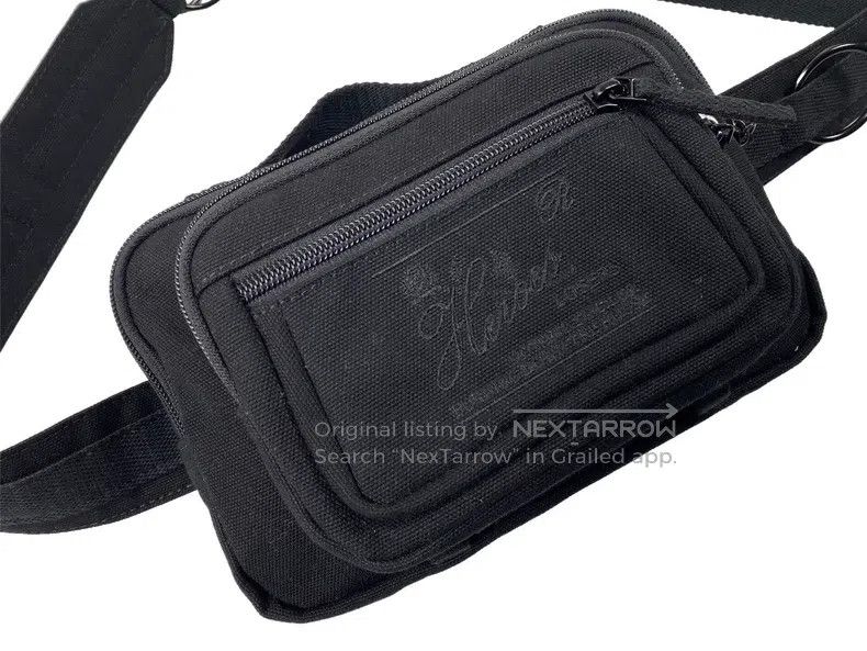 Raf Simons Raf simons Rose embroidered cross-body bag waist bag Size ONE SIZE - 3 Thumbnail