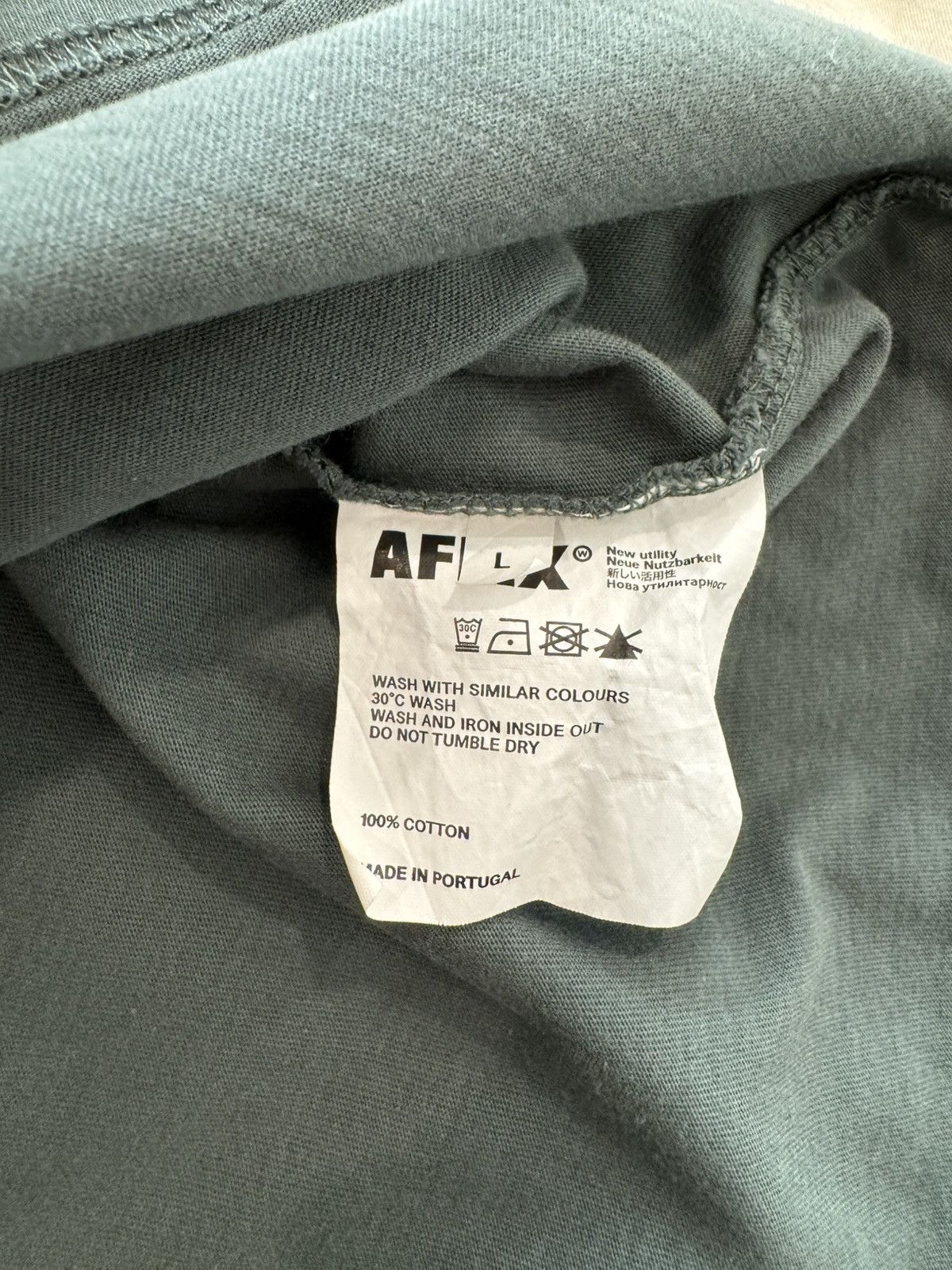 AFFXWRKS Affix Works Affix Logo Utility T-Shirt Green Size Large Size US L / EU 52-54 / 3 - 6 Thumbnail