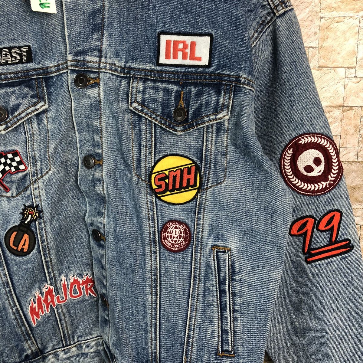 Japanese Brand Phoenix 29 Denim patch vintage jeans Jacket #A266 Size US M / EU 48-50 / 2 - 8 Thumbnail