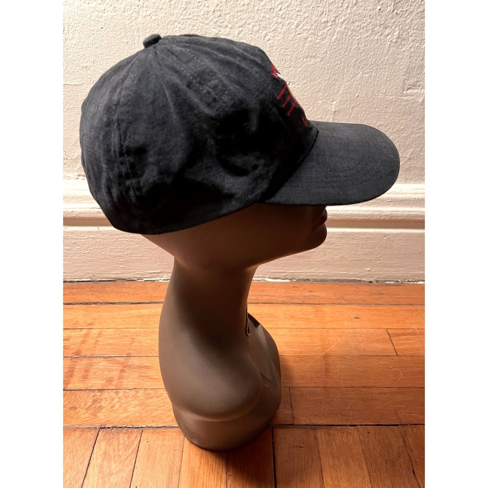 Vintage VINTAGE Looney Tunes Stamp Collection Bugs Bunny Snapback Hat Black 90s USPS Hats Size ONE SIZE - 6 Thumbnail