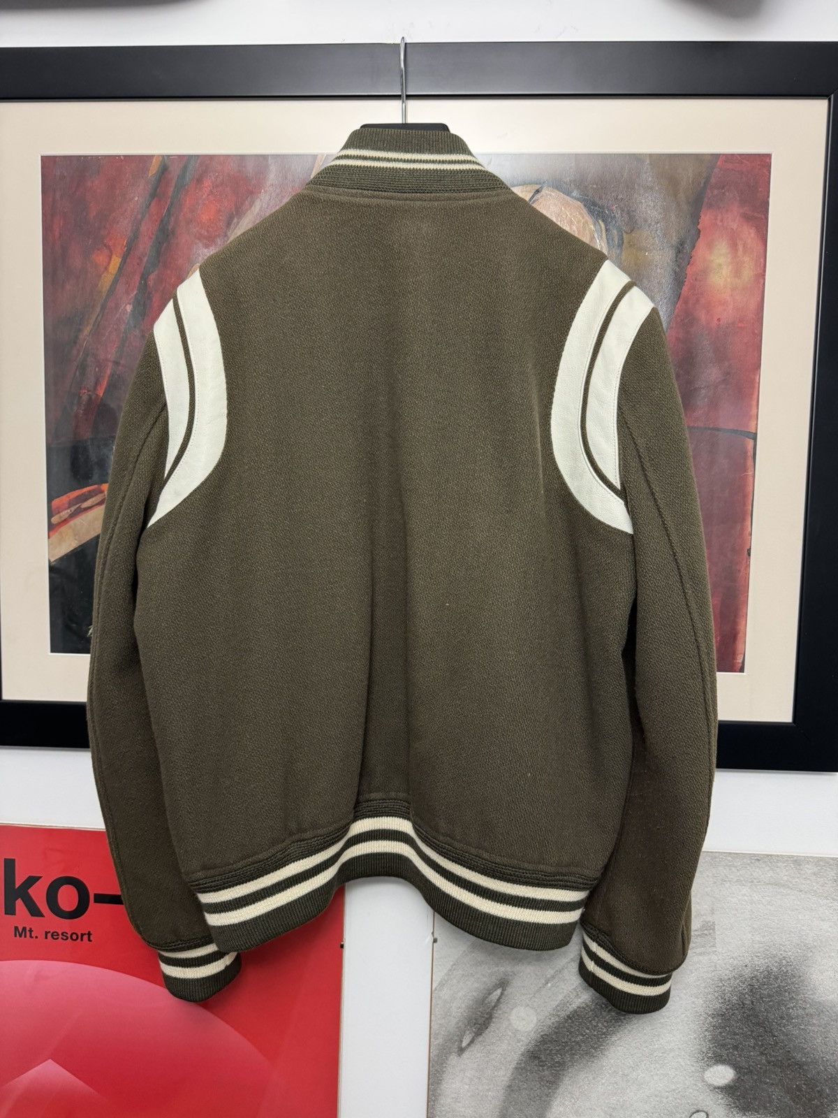 Saint Laurent Paris SLP Saint Laurent Paris olive hedi slimane teddy jacket Size US L / EU 52-54 / 3 - 3 Thumbnail