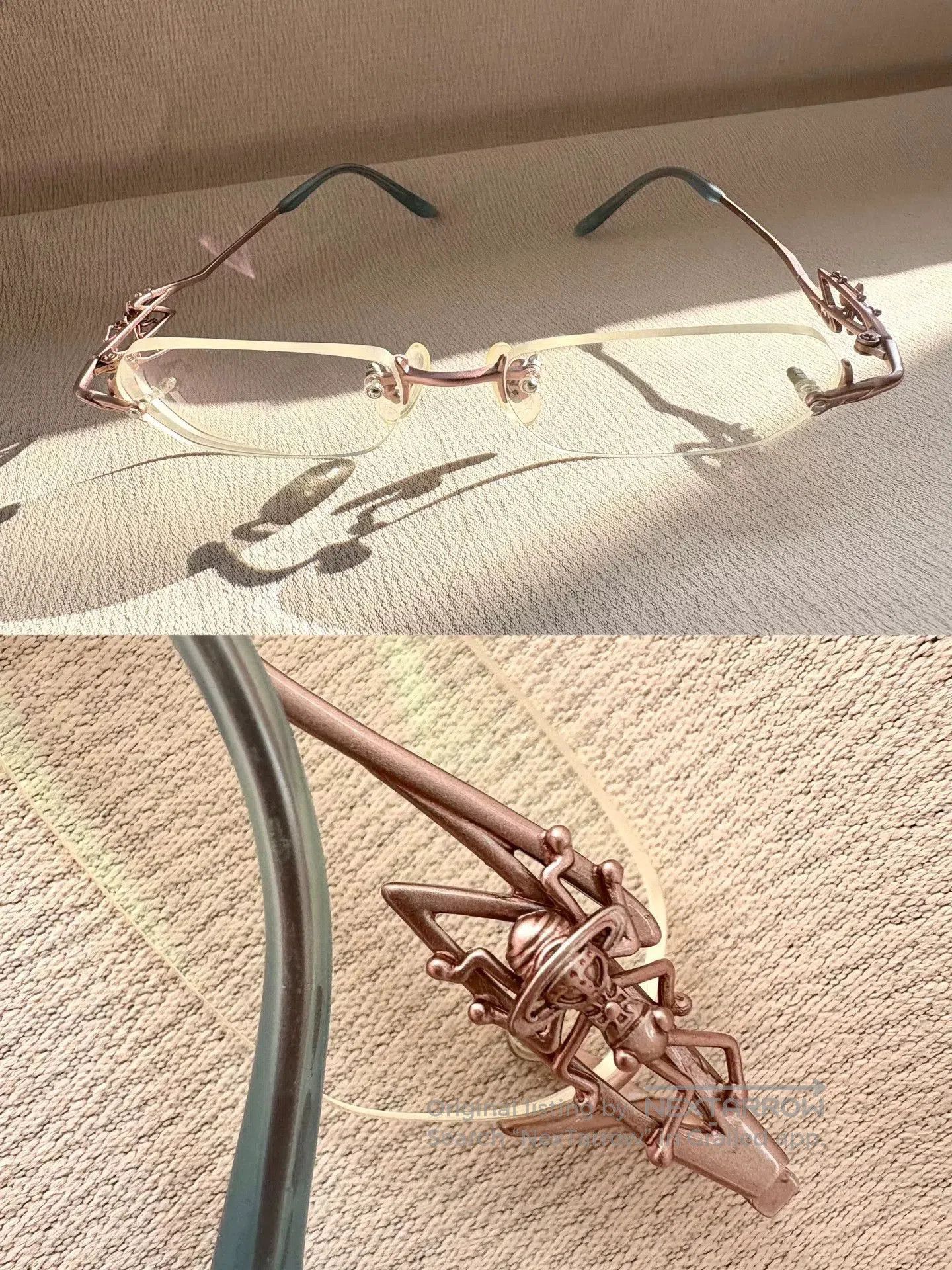 Vivienne Westwood vivienne westwood rare insect frame glasses. Size ONE SIZE - 6 Thumbnail
