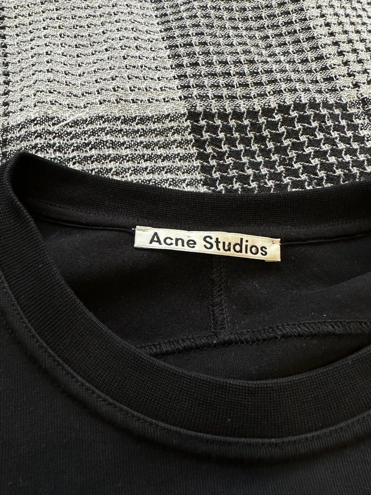 Acne Studios Acne Studios Women Piani Hvy Int T-shirt Asymmetric Top Size S / US 4 / IT 40 - 8 Thumbnail