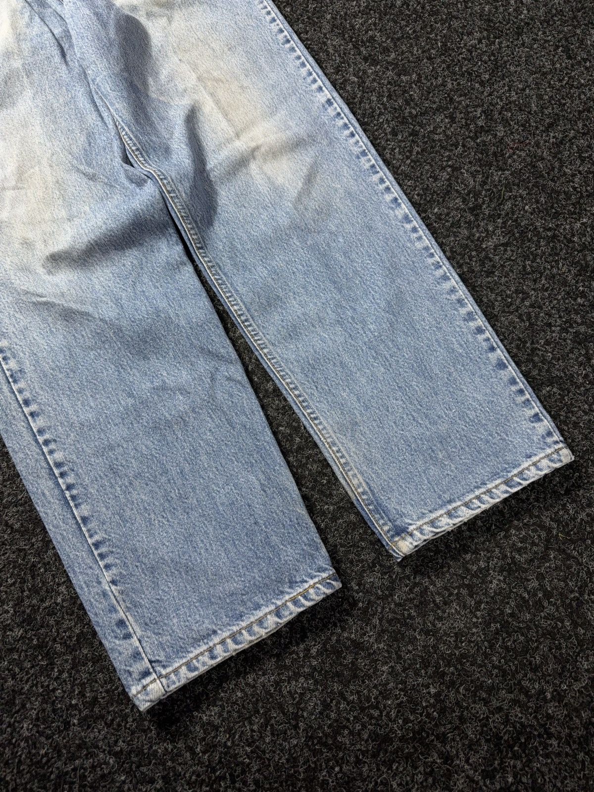 Levi's Vintage Clothing Vintage 90s Levi's 618 Relaxed Straight Light Wash Jeans Size US 32 / EU 48 - 4 Thumbnail