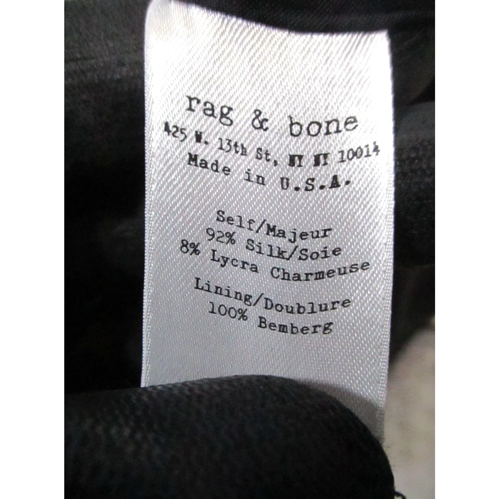 Rag & Bone rag & bone Dress Womens 8 Red Silk Blouson - Vintage? No Size M / US 6-8 / IT 42-44 - 4 Thumbnail