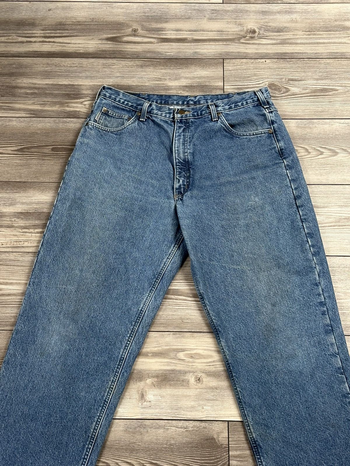 Carhartt × Vintage Carhartt Flannel Lined Jeans Size US 37 - 4 Thumbnail