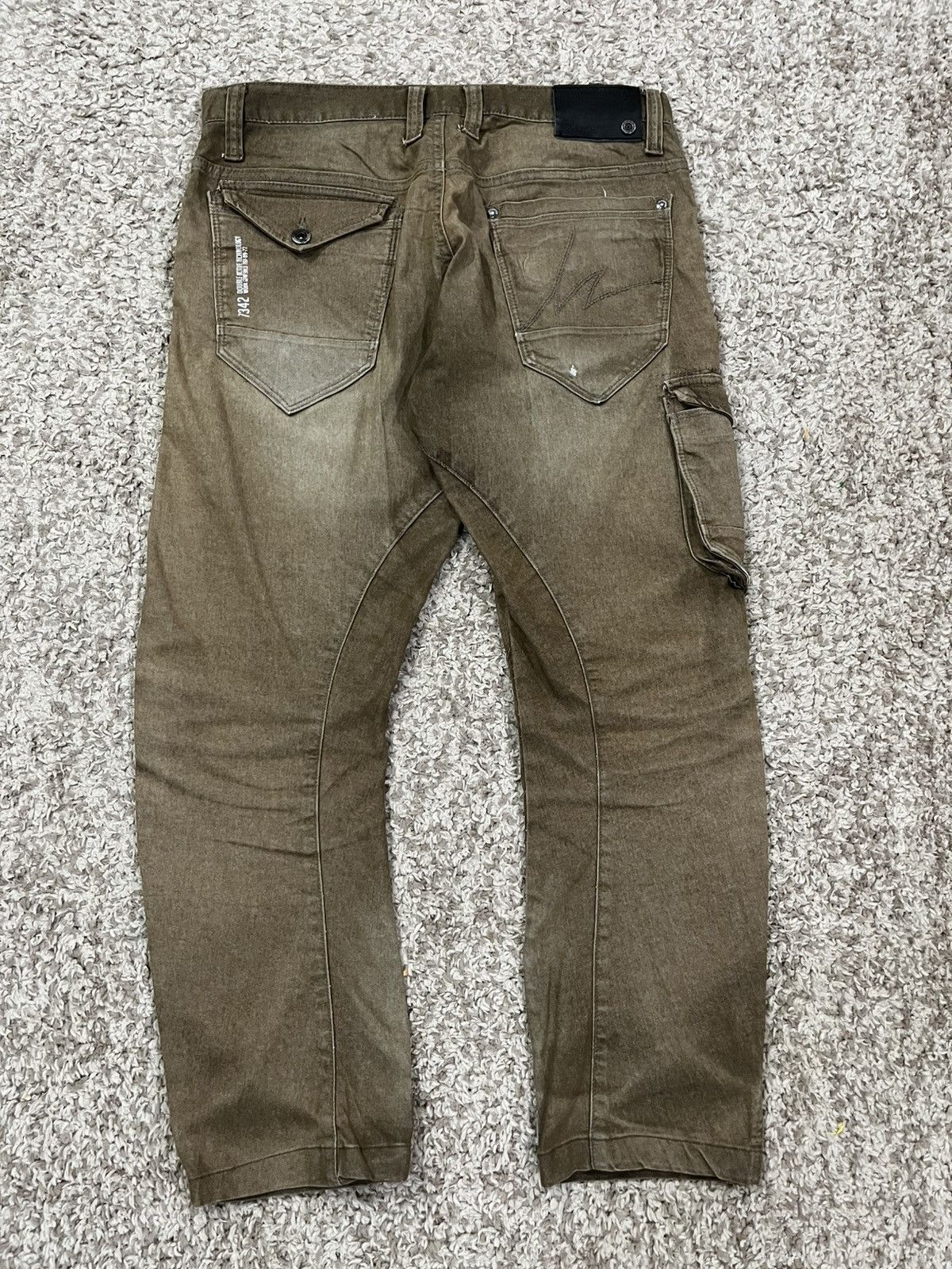 Japanese Brand FRIDAY SALE‼️🔥 Avant Garde Iz Frontier Skinny Punk Cargo Size US 33 - 6 Thumbnail