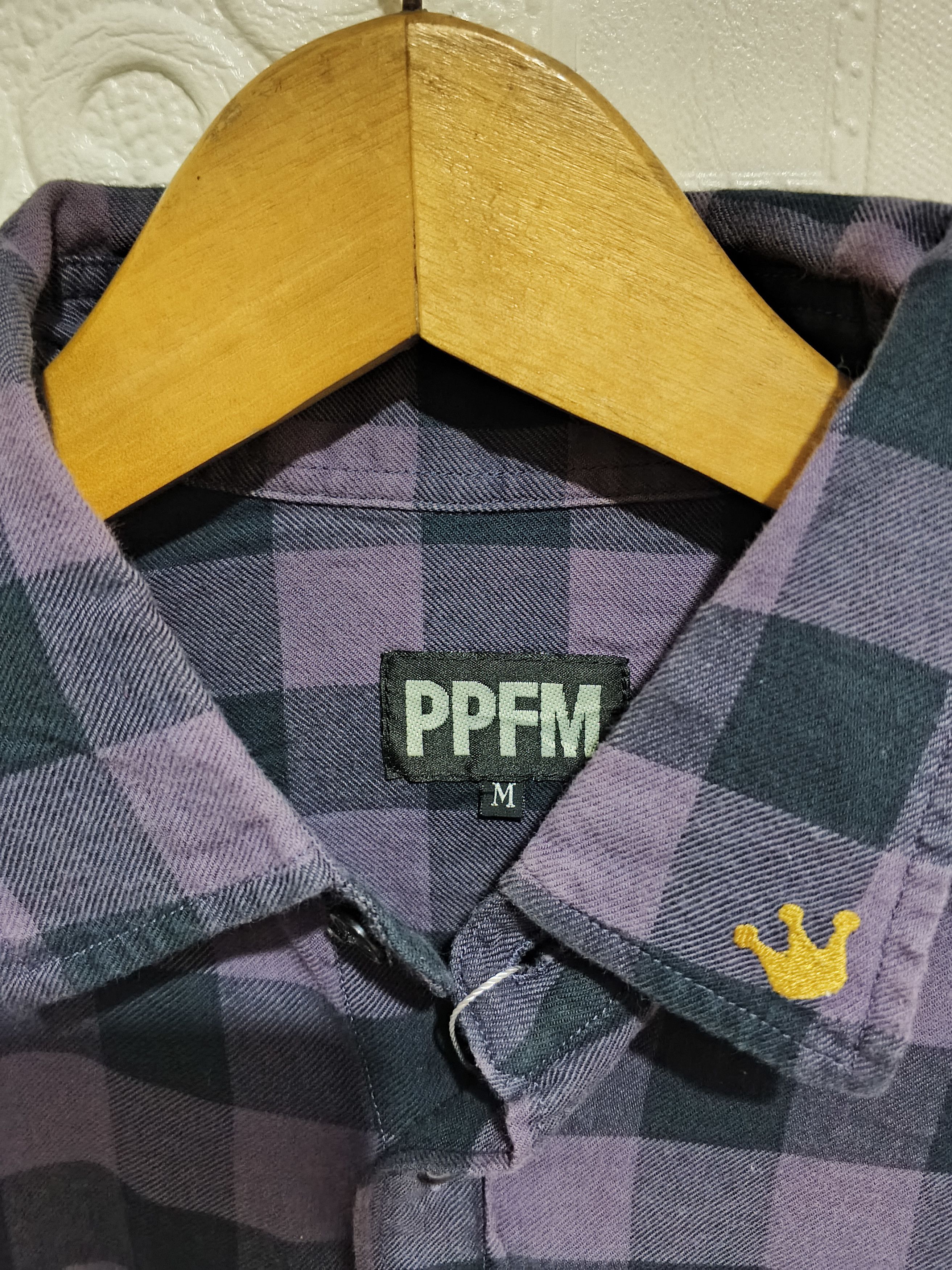 Japanese Brand PPFM BUTTON SHIRT Size XS / US 0-2 / IT 36-38 - 3 Thumbnail