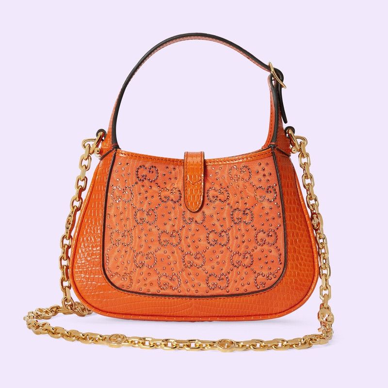 Gucci o1la5ras0526 Size: OS / Jackie 1961 GG Crystal Mni Bag Size ONE SIZE - 6 Thumbnail