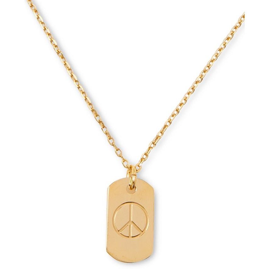 Kate Spade kate spade new york Wishes Peace Pendant Necklace, 16"-19" Size ONE SIZE - 1 Thumbnail