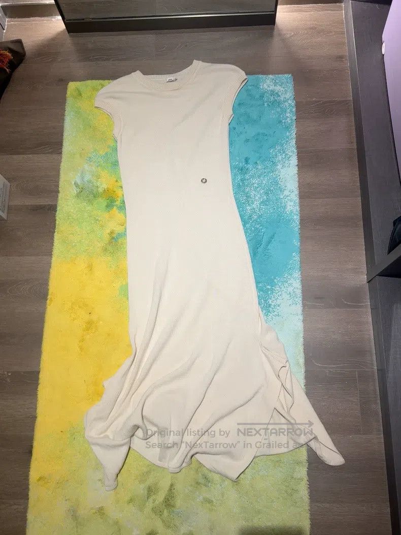 Hermes Hermes White cashmere dress Size XXS / US 00 / IT 34 - 1 Thumbnail