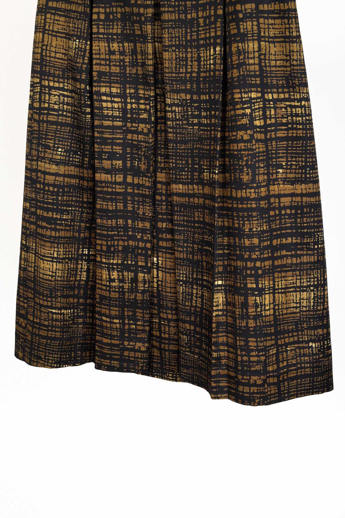 Prada Prada 2012 Abstract-Plaid Wool & Silk Box Pleat Skirt Size 26" / US 2 / IT 38 - 6 Thumbnail