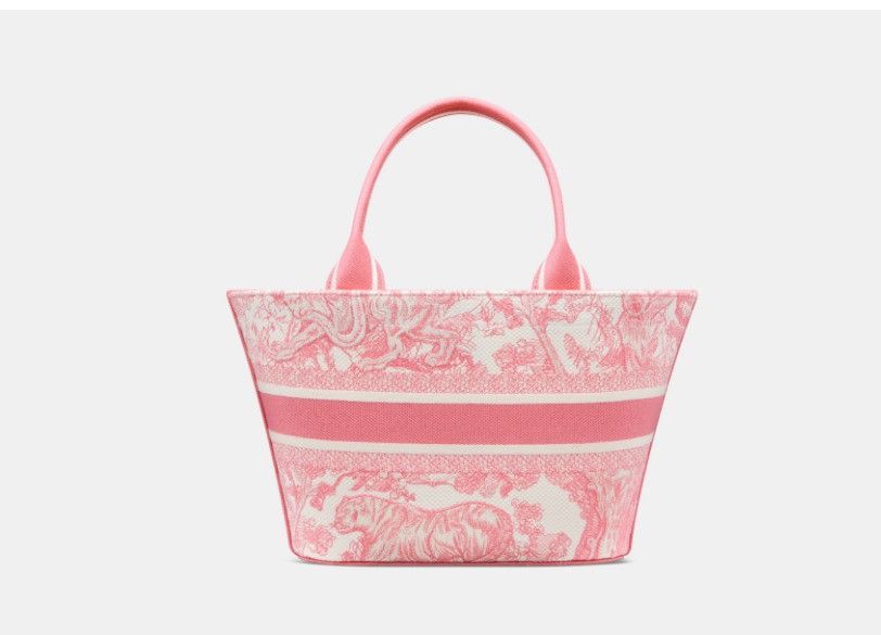 Dior o1w1db10225 Size: OS / M1328CT Hat Basket Bag in Candy Pink Size ONE SIZE - 4 Thumbnail