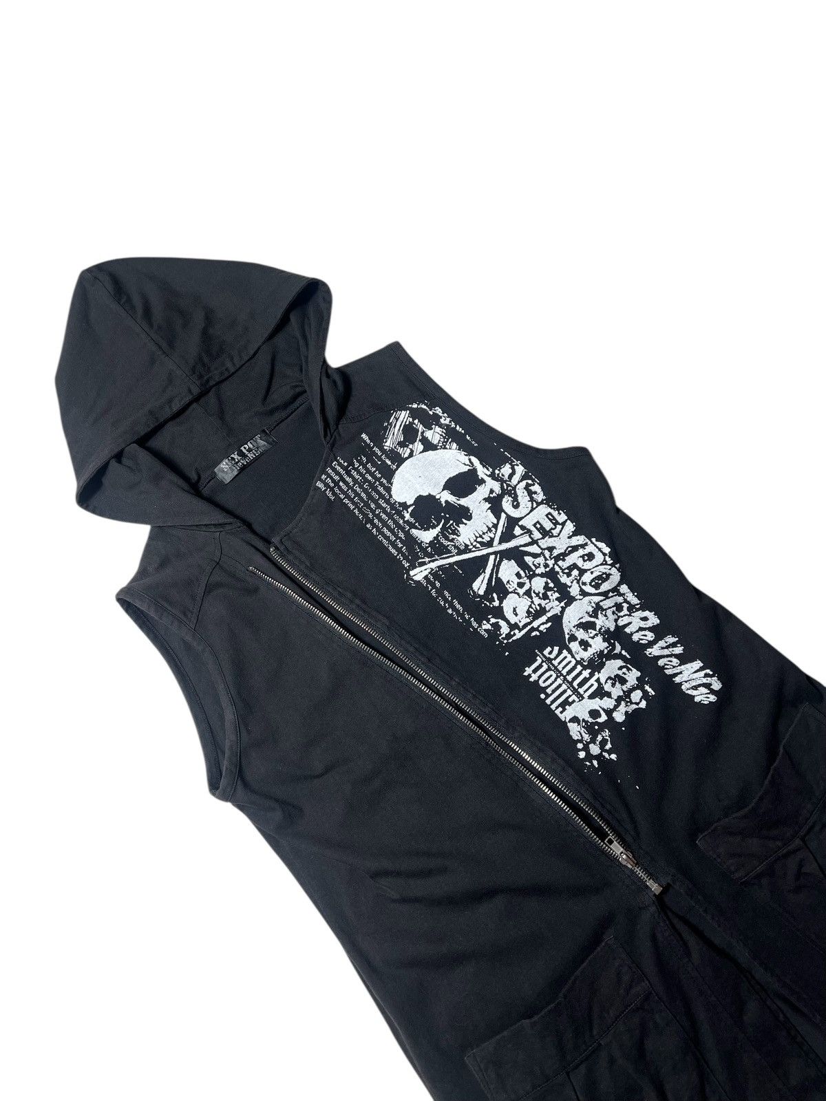 Japanese Brand Skull Sex Pot Revenge Asymetrical Gothic Punk Style Shirt Size US M / EU 48-50 / 2 - 4 Thumbnail