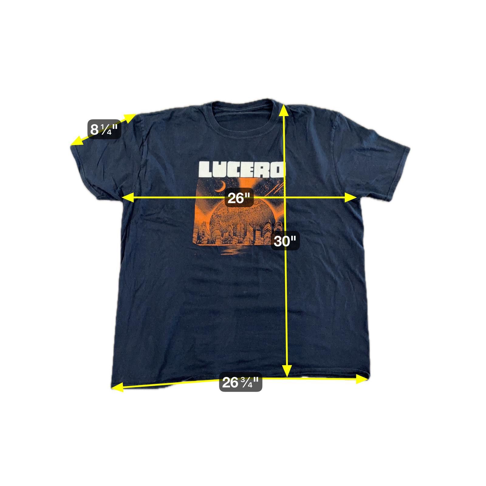 Designer Lucero When You Found Me Band T-Shirt - 4XL Size US XXL / EU 58 / 5 - 3 Thumbnail