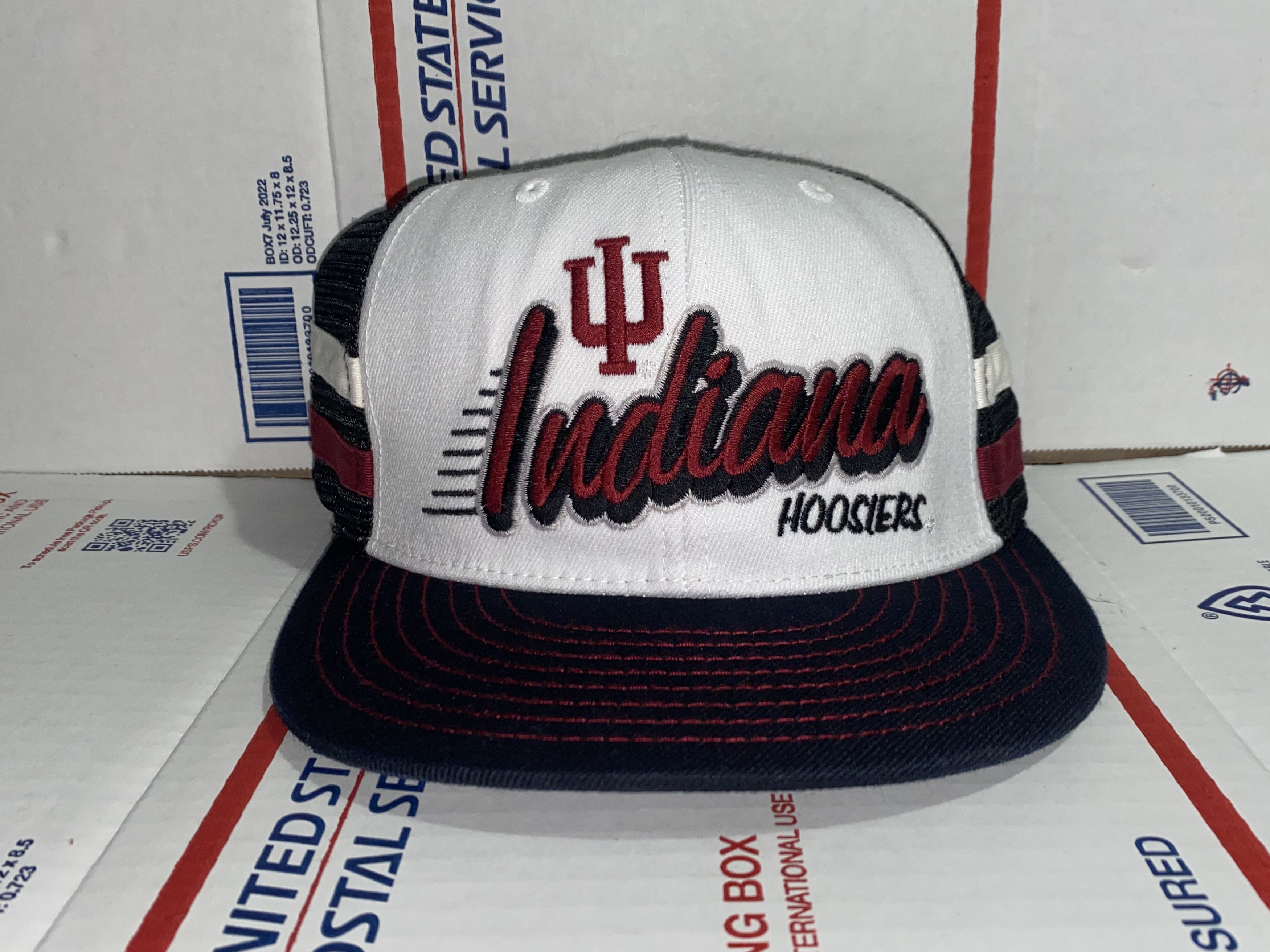 Top Of The World IU Indiana HOOSIERS Trucker hat Snapback Cap TOW retro vtg Size ONE SIZE - 1 Thumbnail