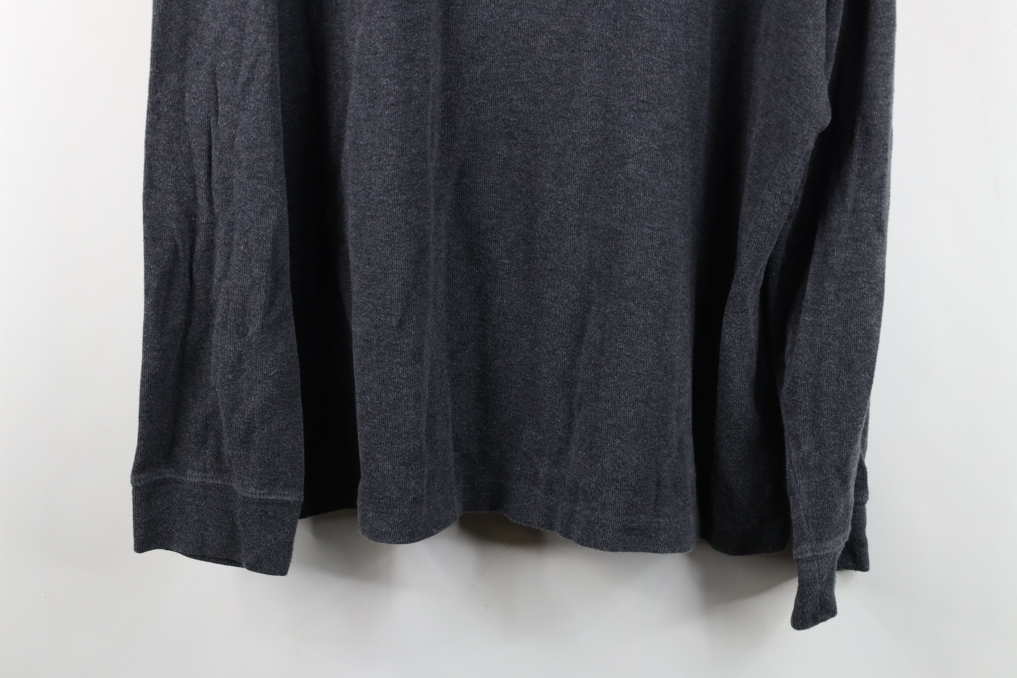 Ralph Lauren Vintage Y2K Ralph Lauren Estate Rib Ribbed Knit Sweater Gray Size US L / EU 52-54 / 3 - 3 Thumbnail