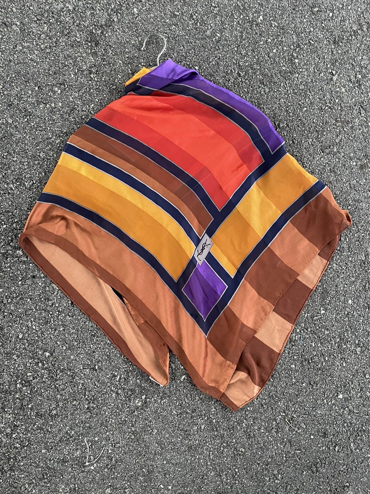 Yves Saint Laurent 42”x42” Scarf Yves Saint Laurent Size ONE SIZE - 2 Thumbnail