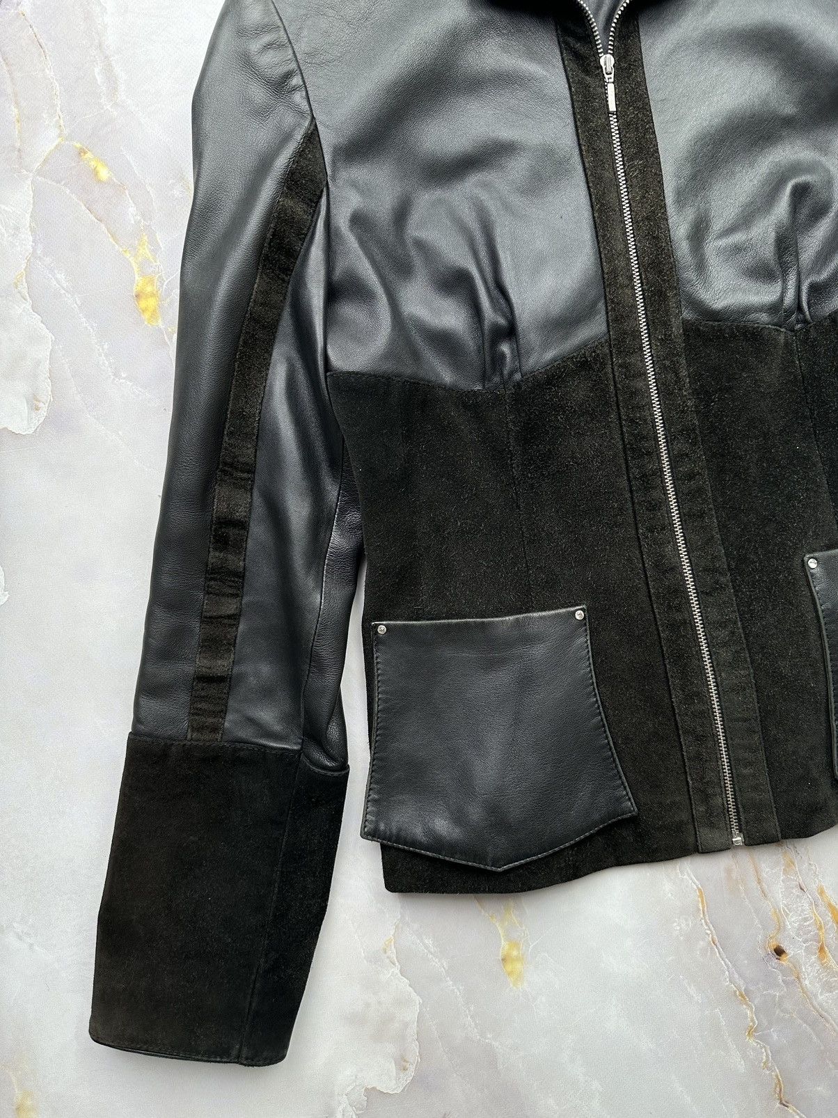Japanese Brand Vintage Leather Jacket Size S / US 4 / IT 40 - 4 Thumbnail