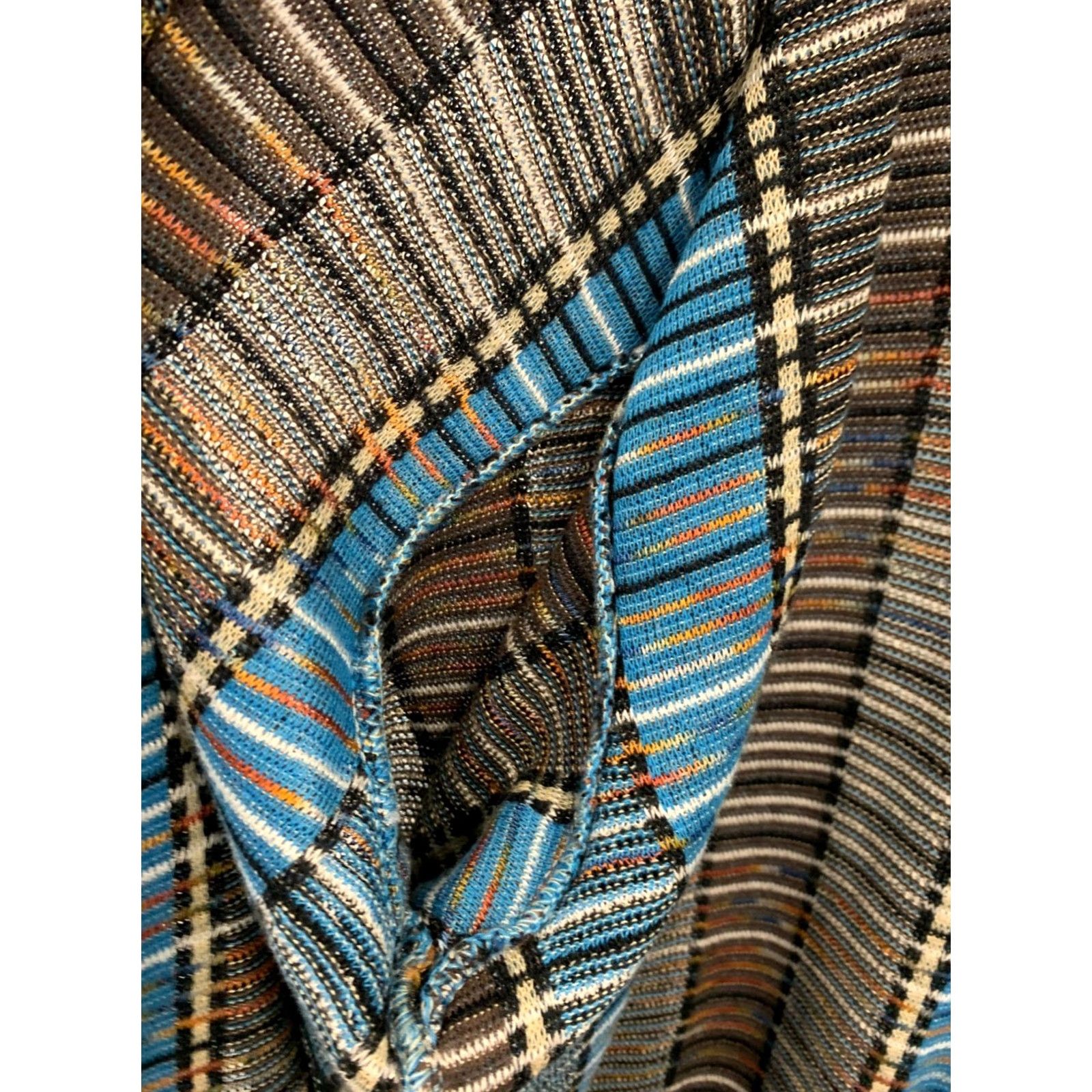 Missoni Missoni Sport Cardigan Sweater Italy Multicolor Knit Blue XL Men Adults 51 Chest Button Front Relaxed Knit Pattern 70% Cotton Rayon Nylon Green? Size US XL / EU 56 / 4 - 6 Thumbnail