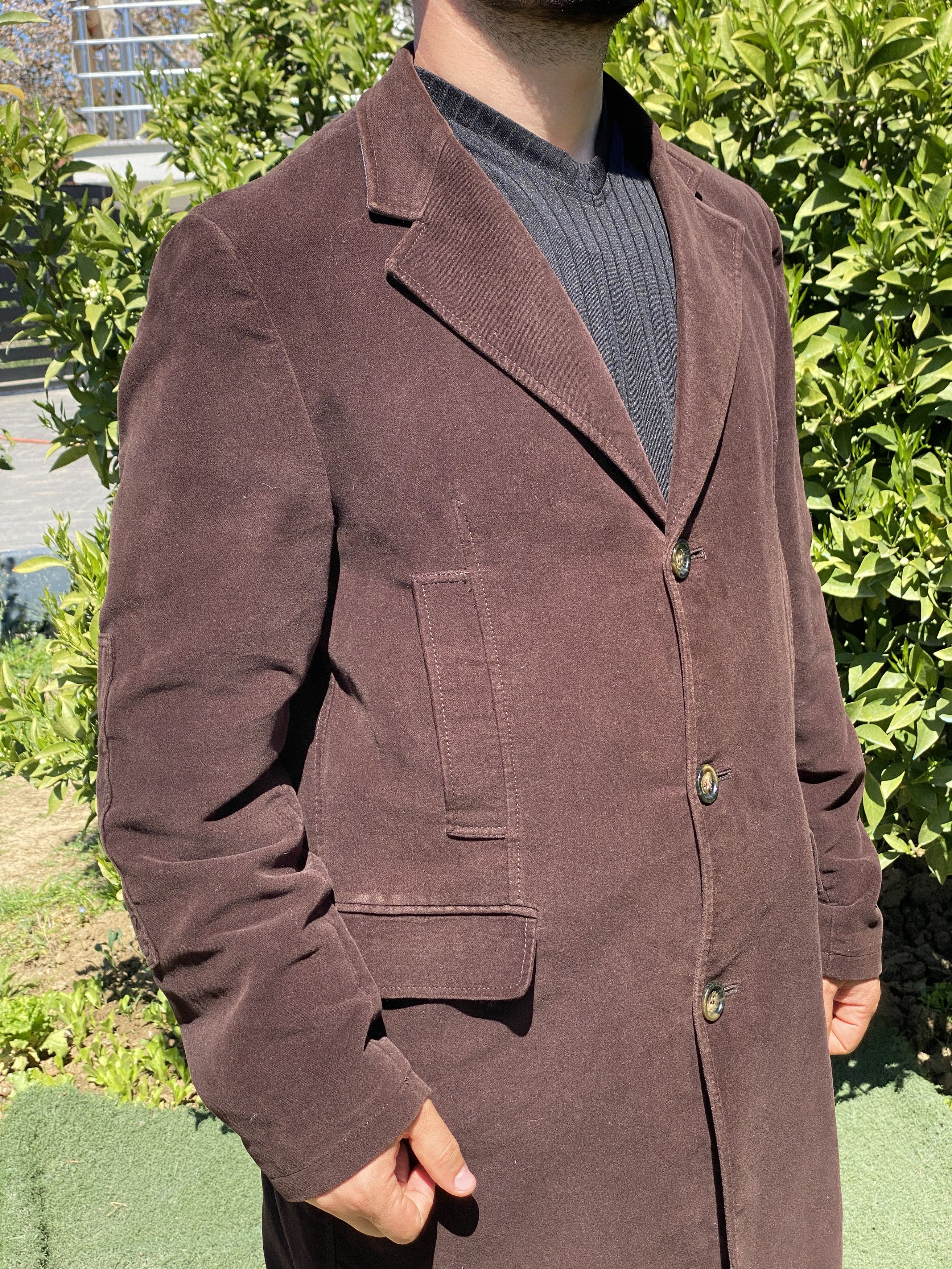 Burberry Burberry London Formal Trench Blazer Jacket Size L 52 Velvet Size US L / EU 52-54 / 3 - 8 Thumbnail