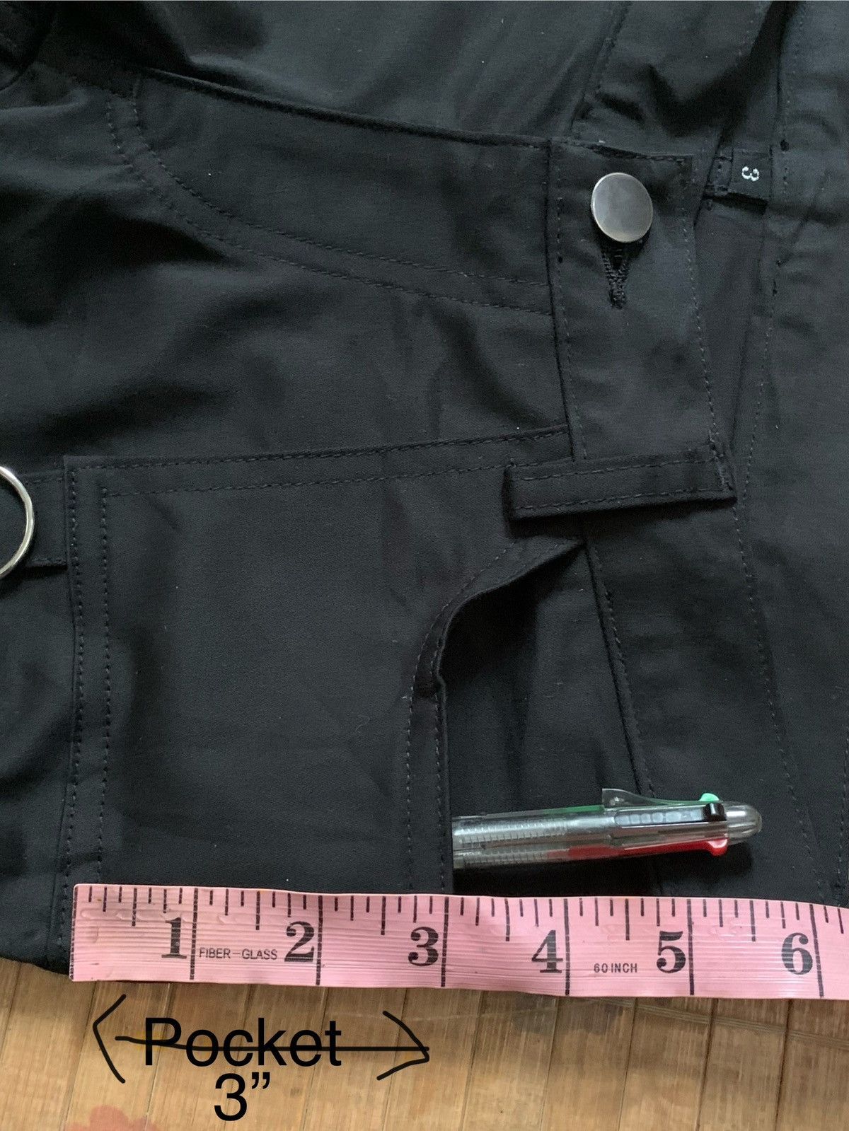 If Six Was Nine Bondage Gothic Punk Unisex Unbrand Flare Pant Made In Japan Size US 28 / EU 44 - 23 Thumbnail