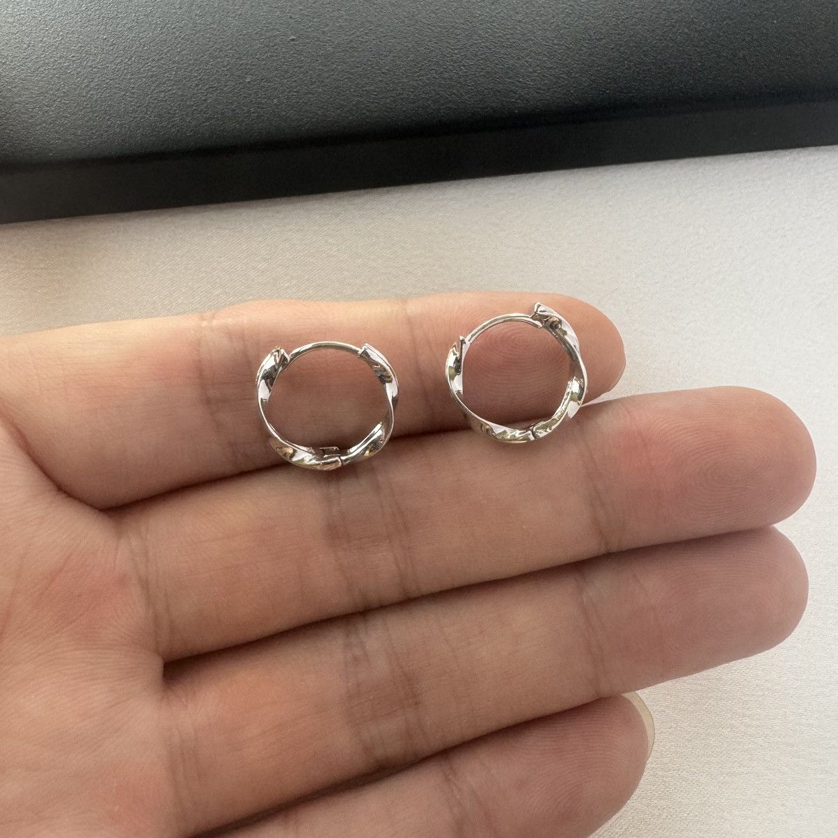 Other Small Hoop Earrings for Men Women Streetwear Unisex Style Size ONE SIZE - 5 Thumbnail