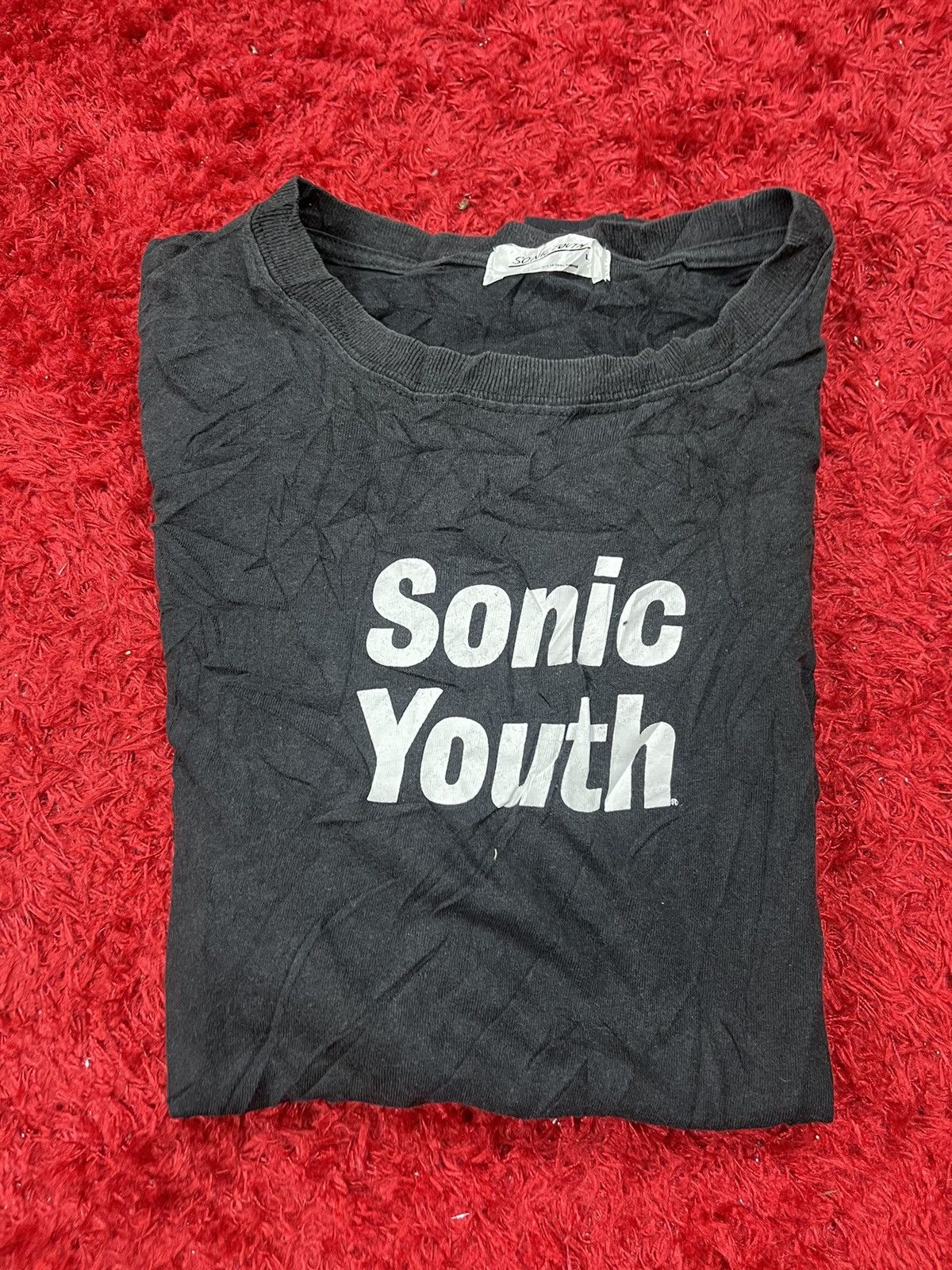 Band Tees Sonic Youth American Rock Band Long Sleeve Tshirt Size US L / EU 52-54 / 3 - 8 Thumbnail