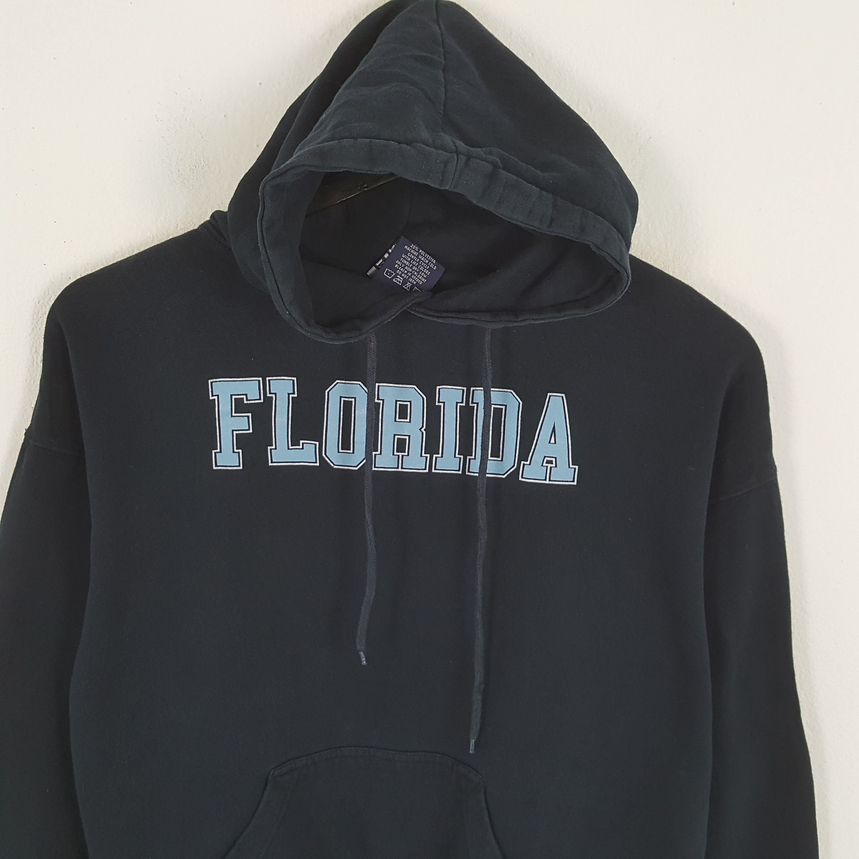 Vintage FLORIDA Streetwear Style Hoodies Size US XL / EU 56 / 4 - 2 Thumbnail