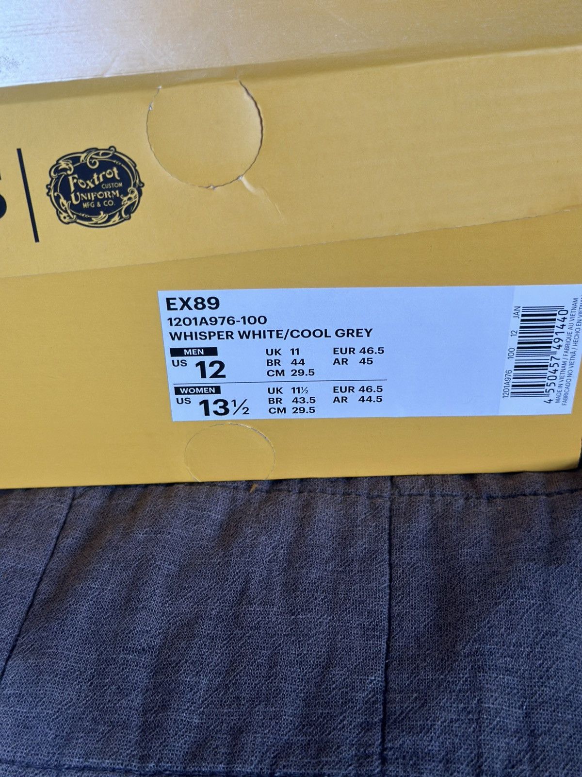 Asics Foxtrot uniform x ASICS (SIGNED) Size US 12 / EU 45 - 3 Thumbnail