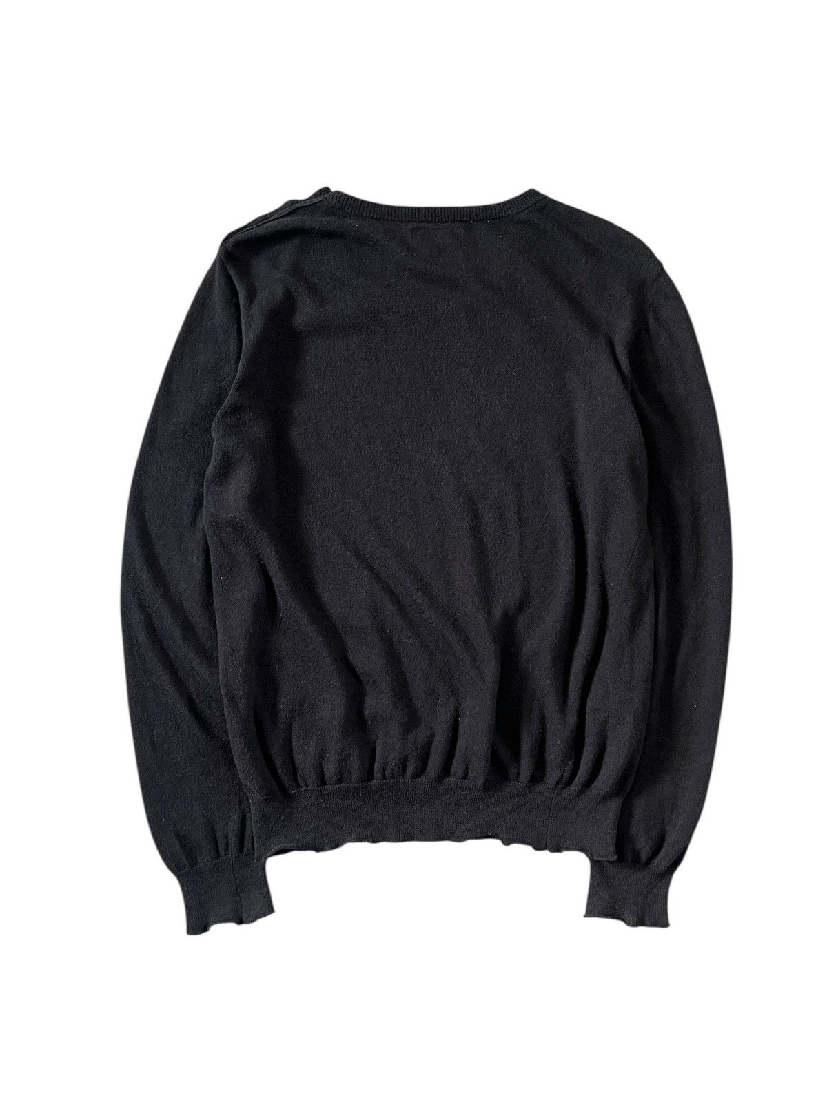 Number (N)ine 2000s Number (N)ine Off Shoulder Button Alpaca Knit Sweater Size US M / EU 48-50 / 2 - 3 Thumbnail