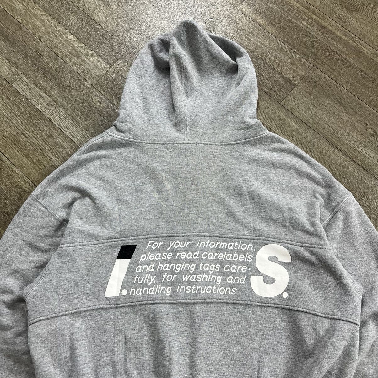 Issey Miyake Archived🚨 Tsumori Chisasto Issey Miyake Big Logo Zip Hoodie Size US L / EU 52-54 / 3 - 2 Thumbnail