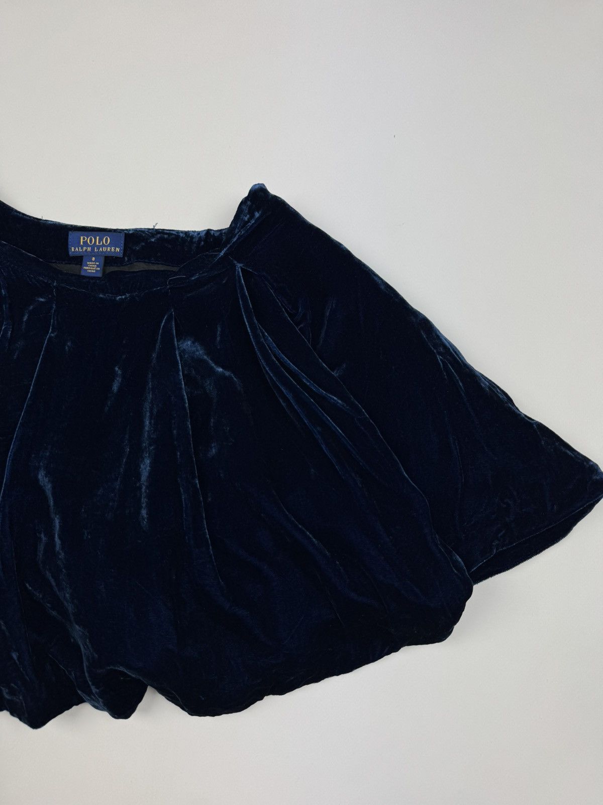 Polo Ralph Lauren Polo Ralph Lauren Velour Mini Skirt Size 30" / US 8 / IT 44 - 3 Thumbnail