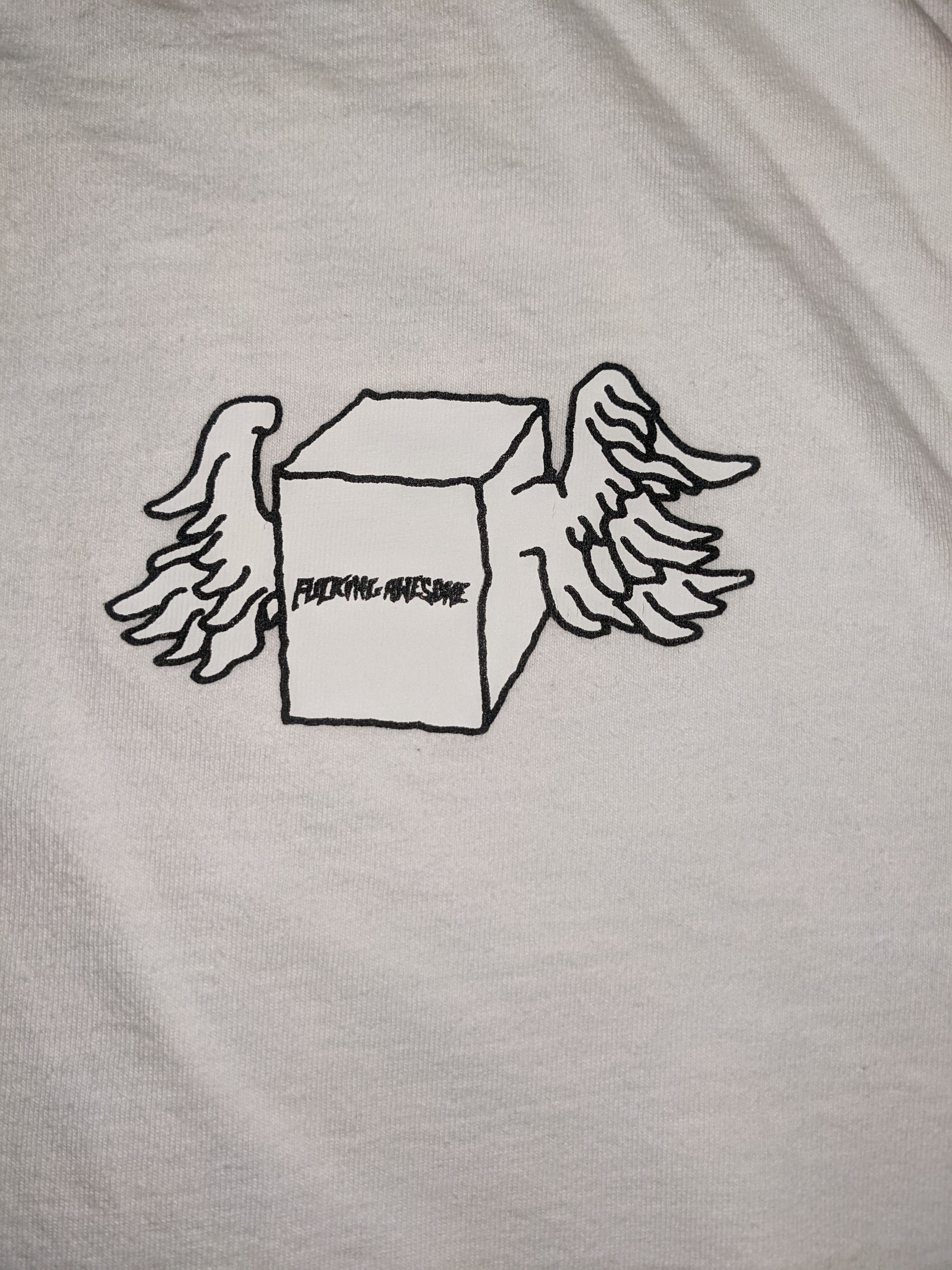 Fucking Awesome White Cube FA Shirt Size US L / EU 52-54 / 3 - 2 Thumbnail
