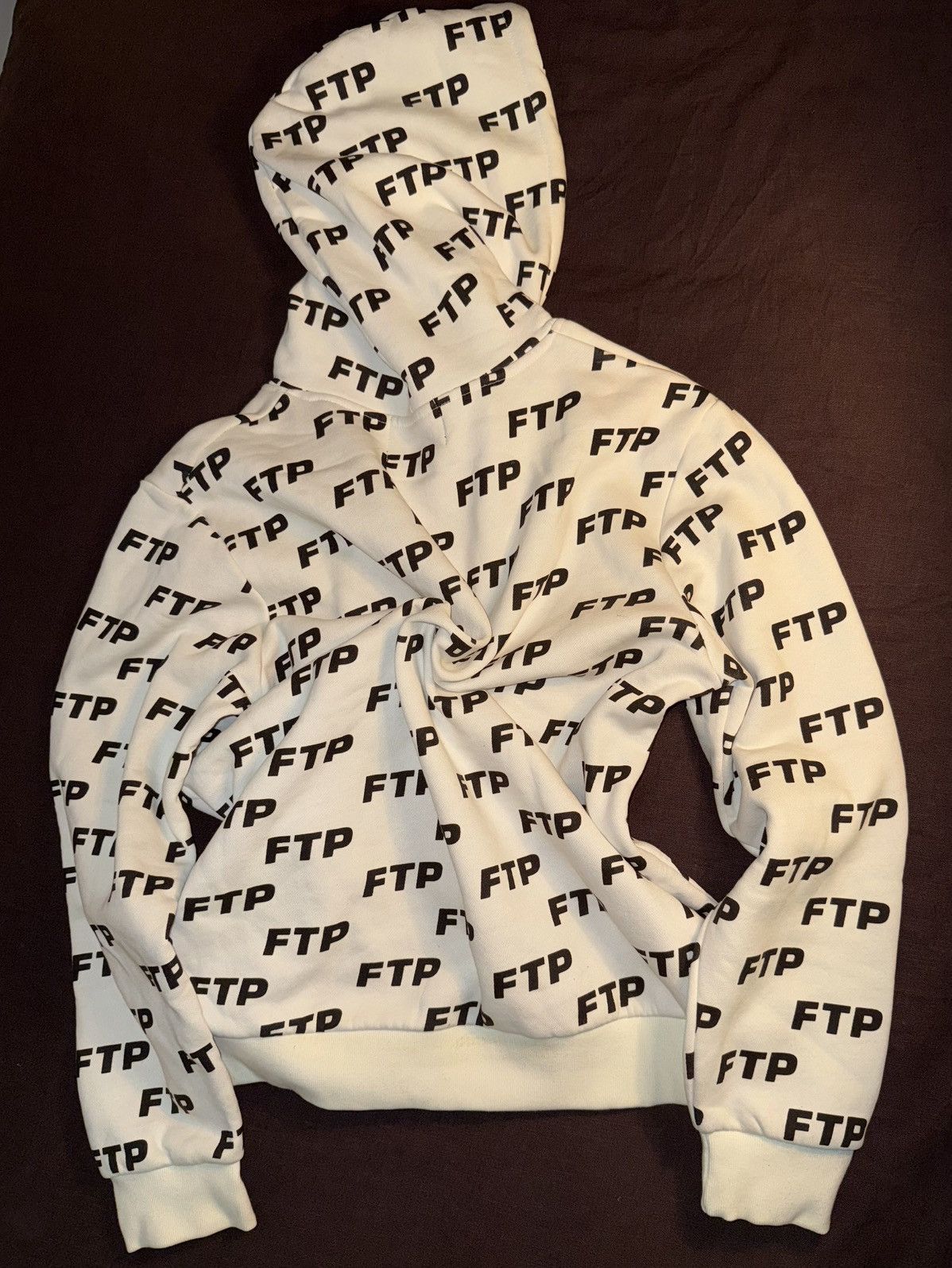 Fuck The Population FTP All Over Print Pullover Hoodie (2015) Size US M / EU 48-50 / 2 - 2 Thumbnail