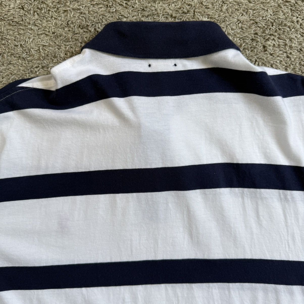 Polo Ralph Lauren 🔴Polo Ralph Lauren Shirt Size XL White Blue Stripes Pony Size US XL / EU 56 / 4 - 5 Thumbnail
