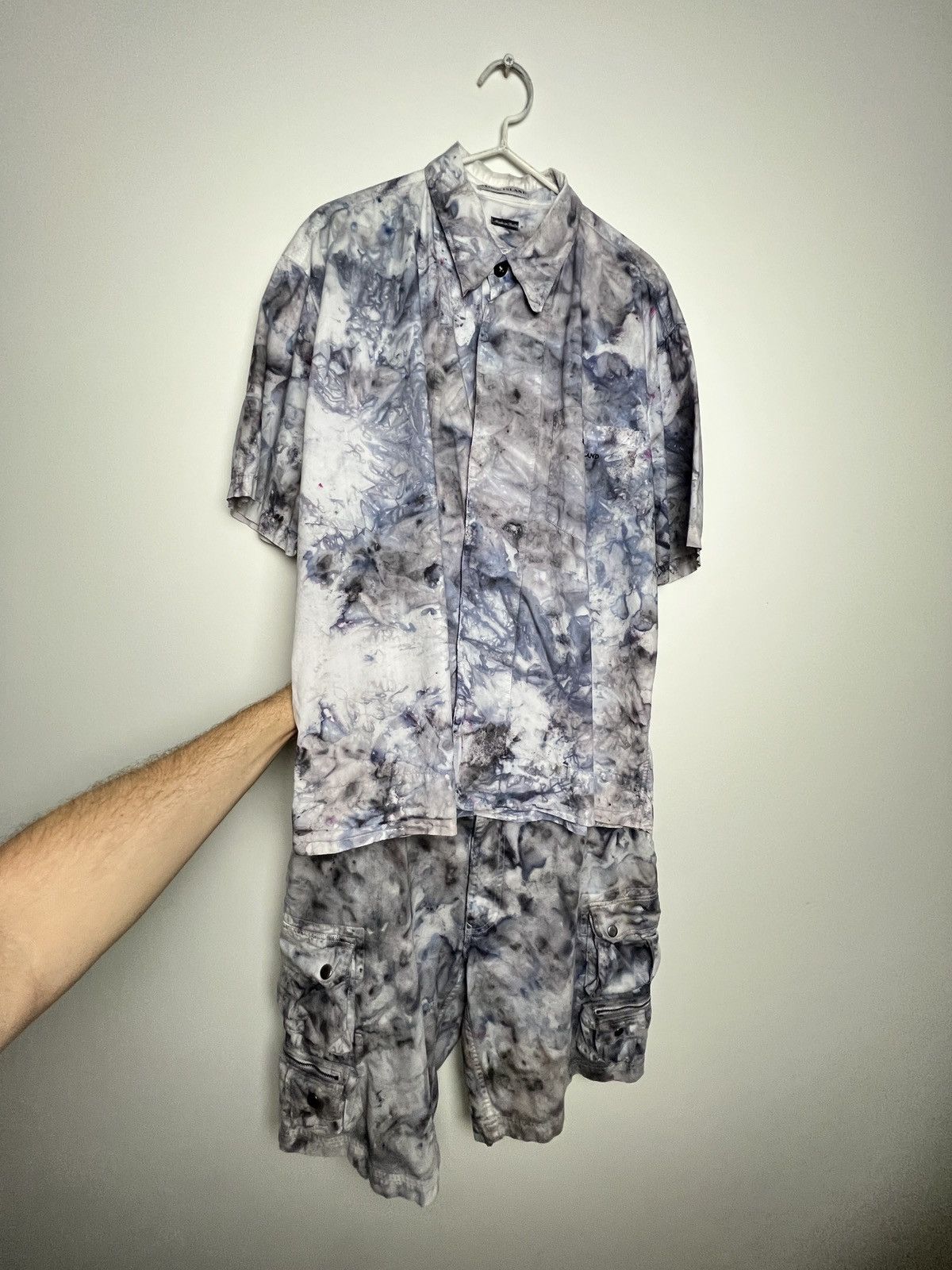 Polo Ralph Lauren ralph lauren tie dye cargo camo multipocket shorts Size US 33 - 8 Thumbnail