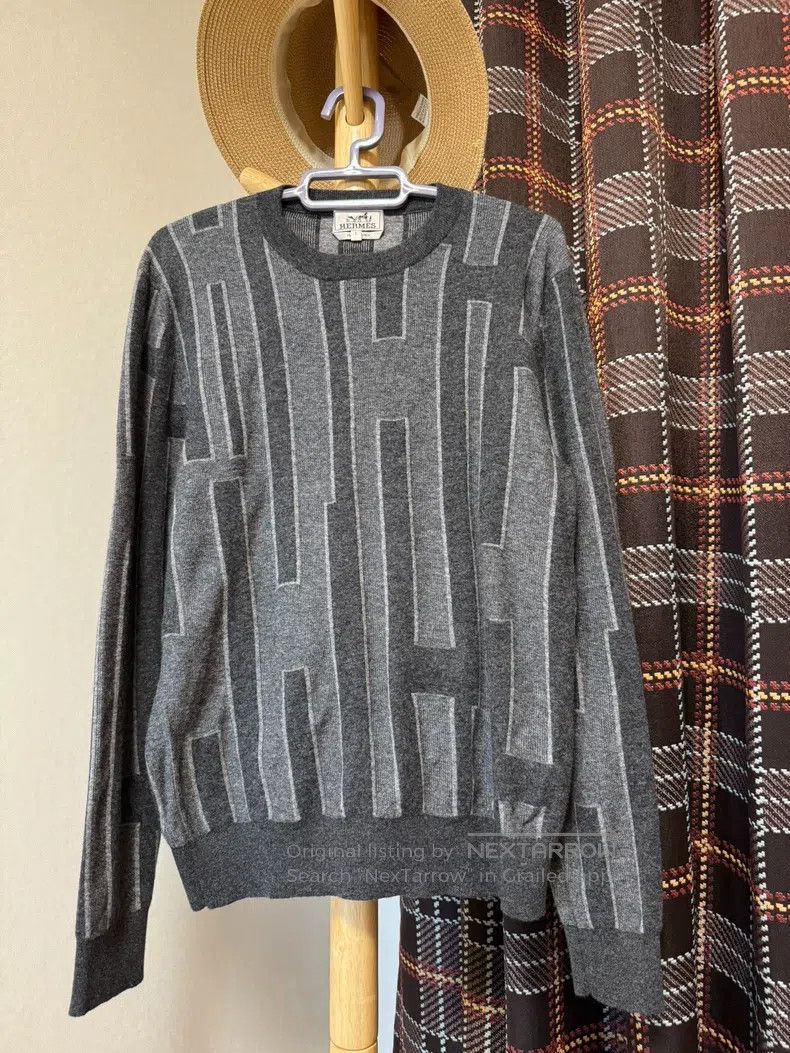 Hermes Hermes Goat fleece sweater, thick, 100% goat fleece Size US S / EU 44-46 / 1 - 1 Thumbnail
