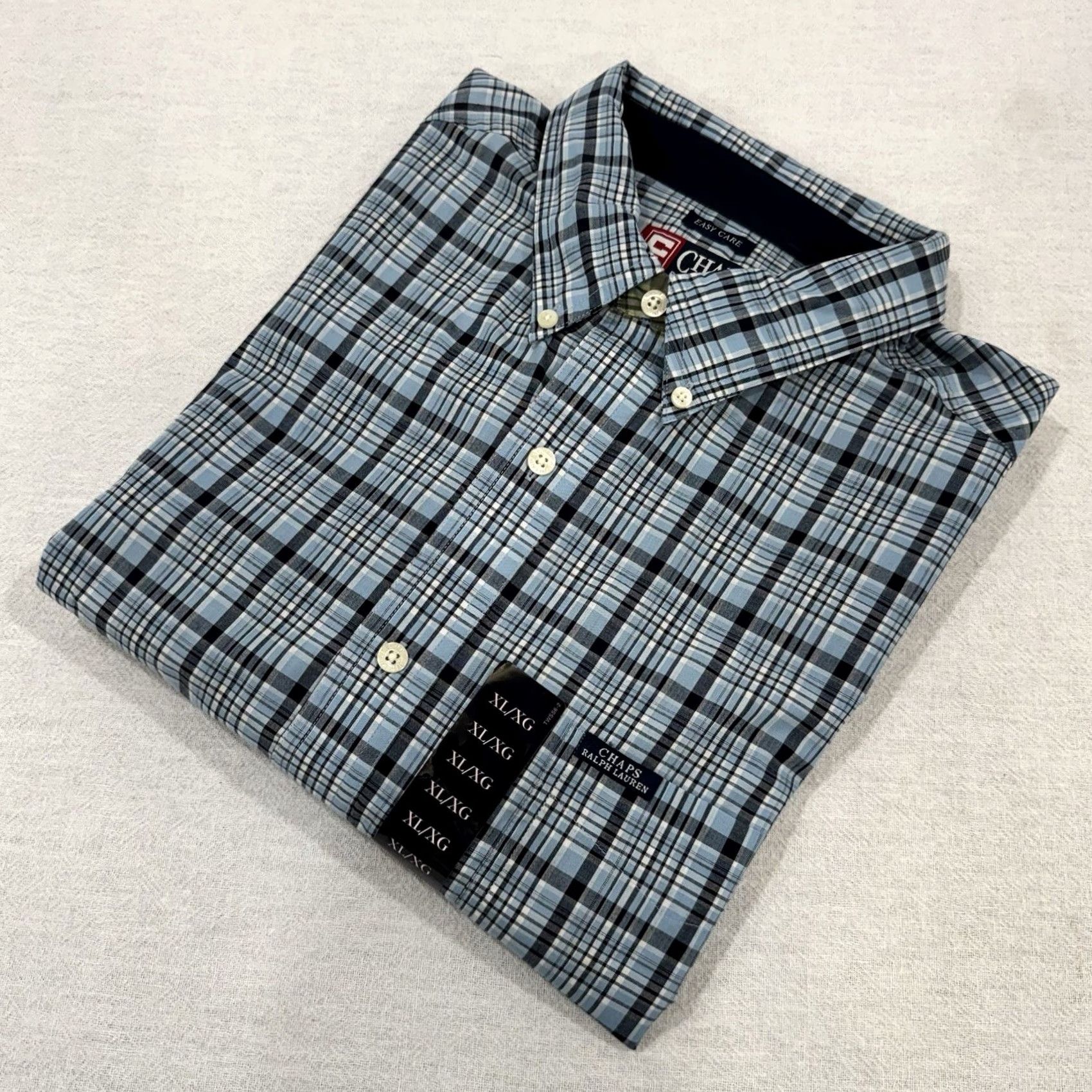 Chaps Chaps Plaid Shirt Nike-style? Size US XL / EU 56 / 4 - 7 Thumbnail